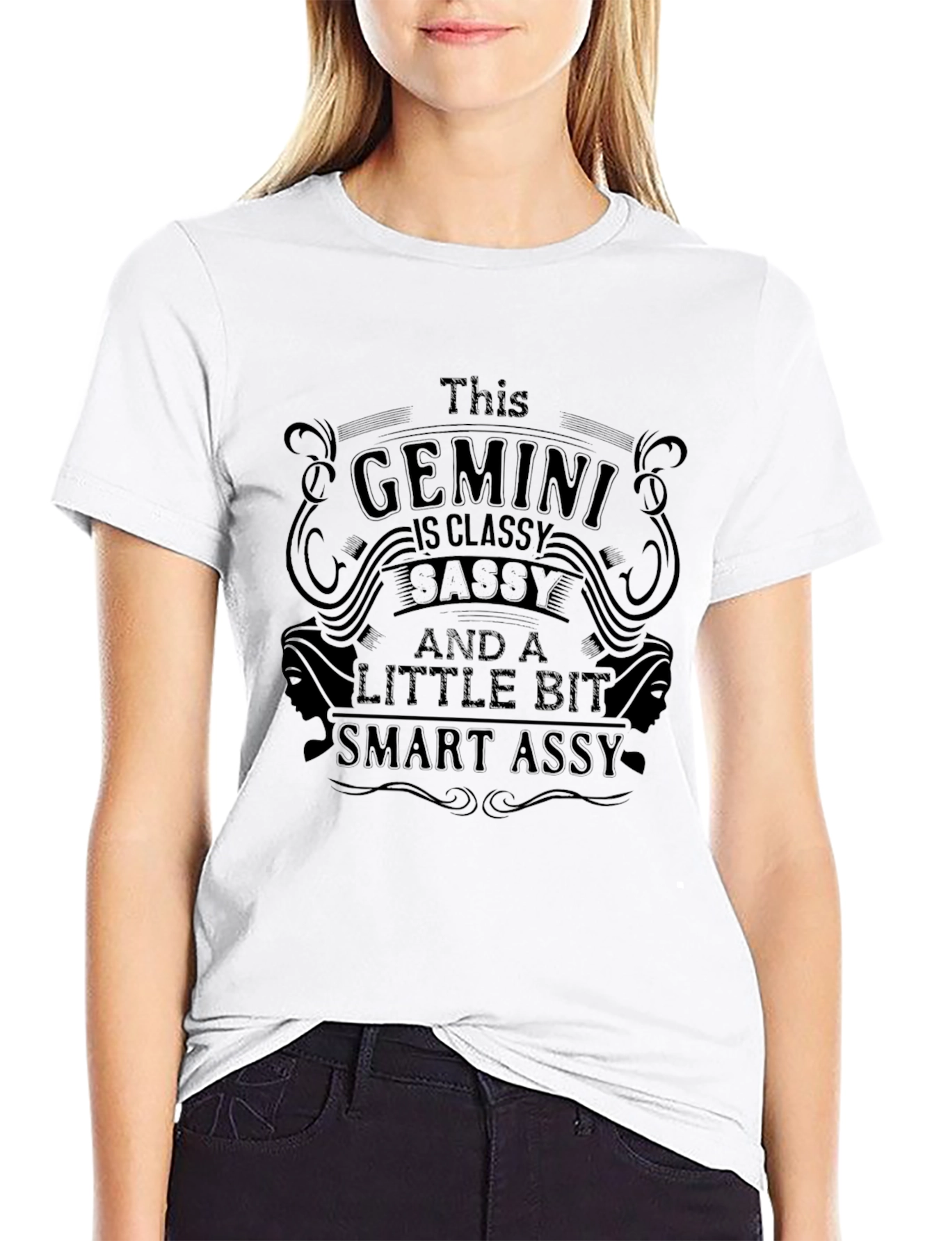 Gemini Classy Sassy Smart Assy Graphic Tee