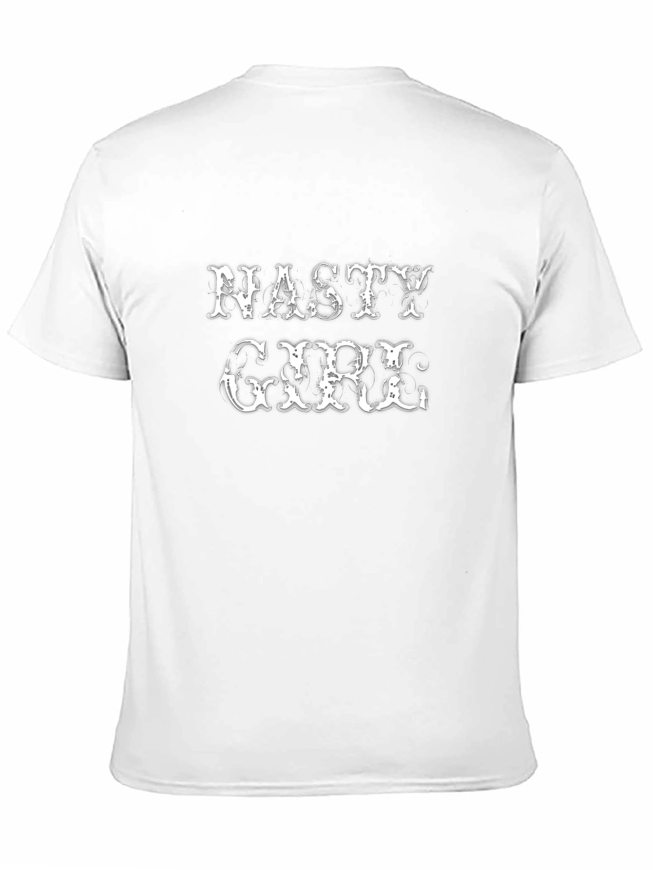 Nasty Girl Graphic Tee - Unisex Black Cotton T-Shirt