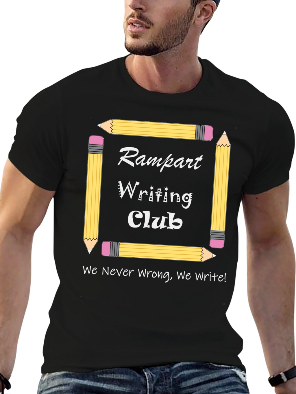 Rampart Writing Club Tee - Creative Writer Apparel