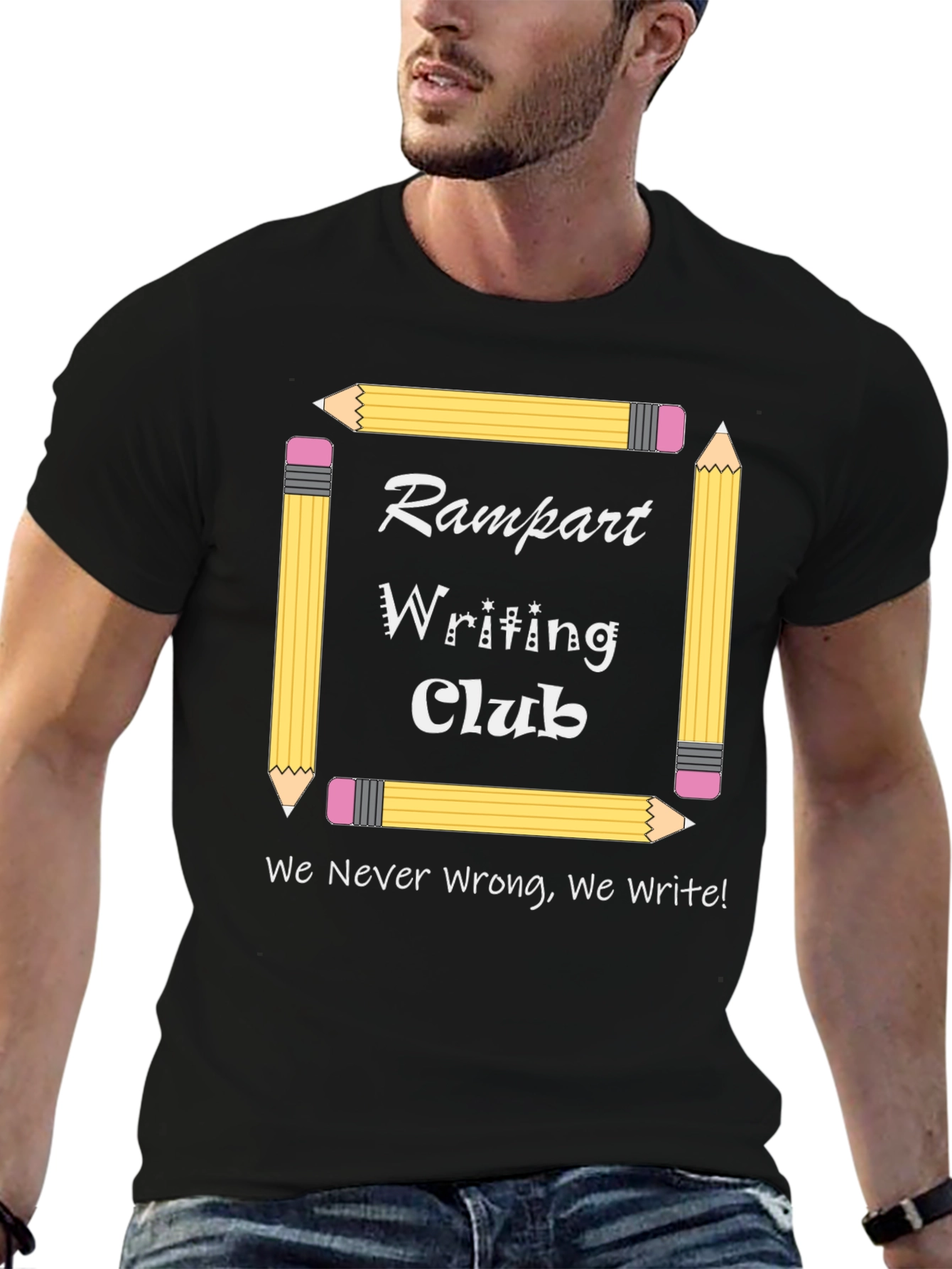 Rampart Writing Club Tee - Creative Writer Apparel