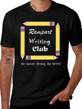 Rampart Writing Club Tee - Creative Writer Apparel