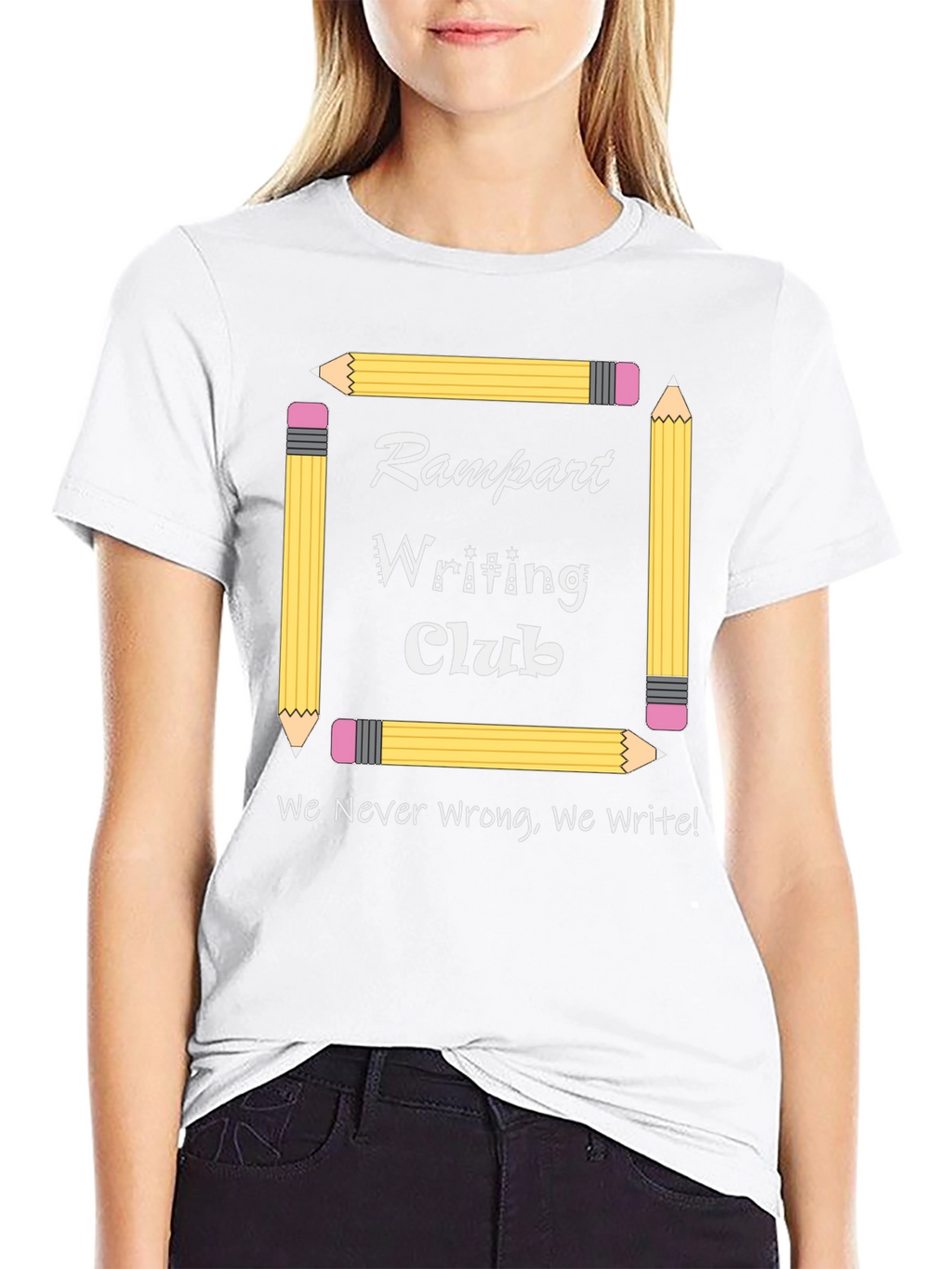 Rampart Writing Club Tee - Creative Writer Apparel