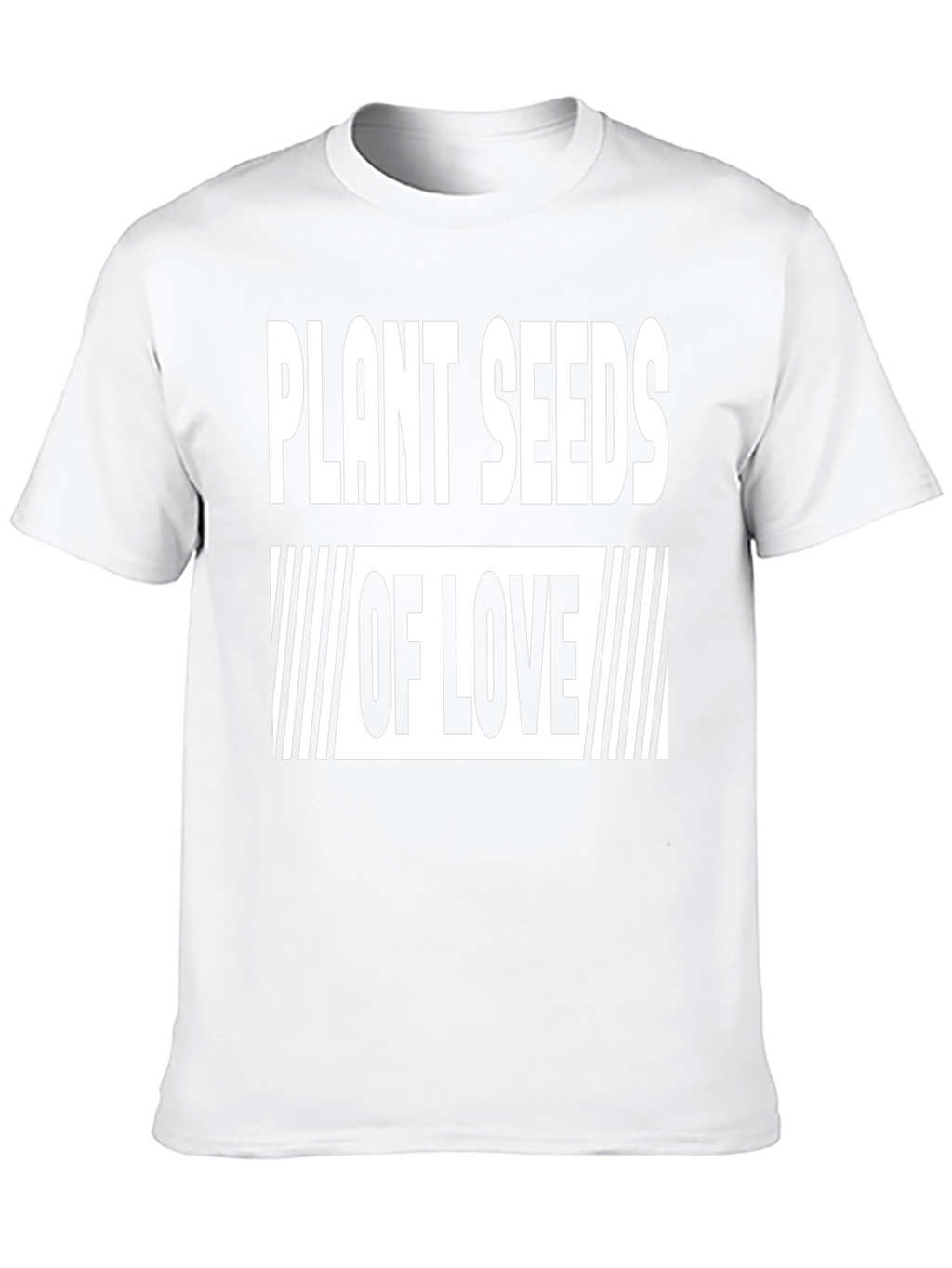 Plant Seeds of Love Black T-Shirt