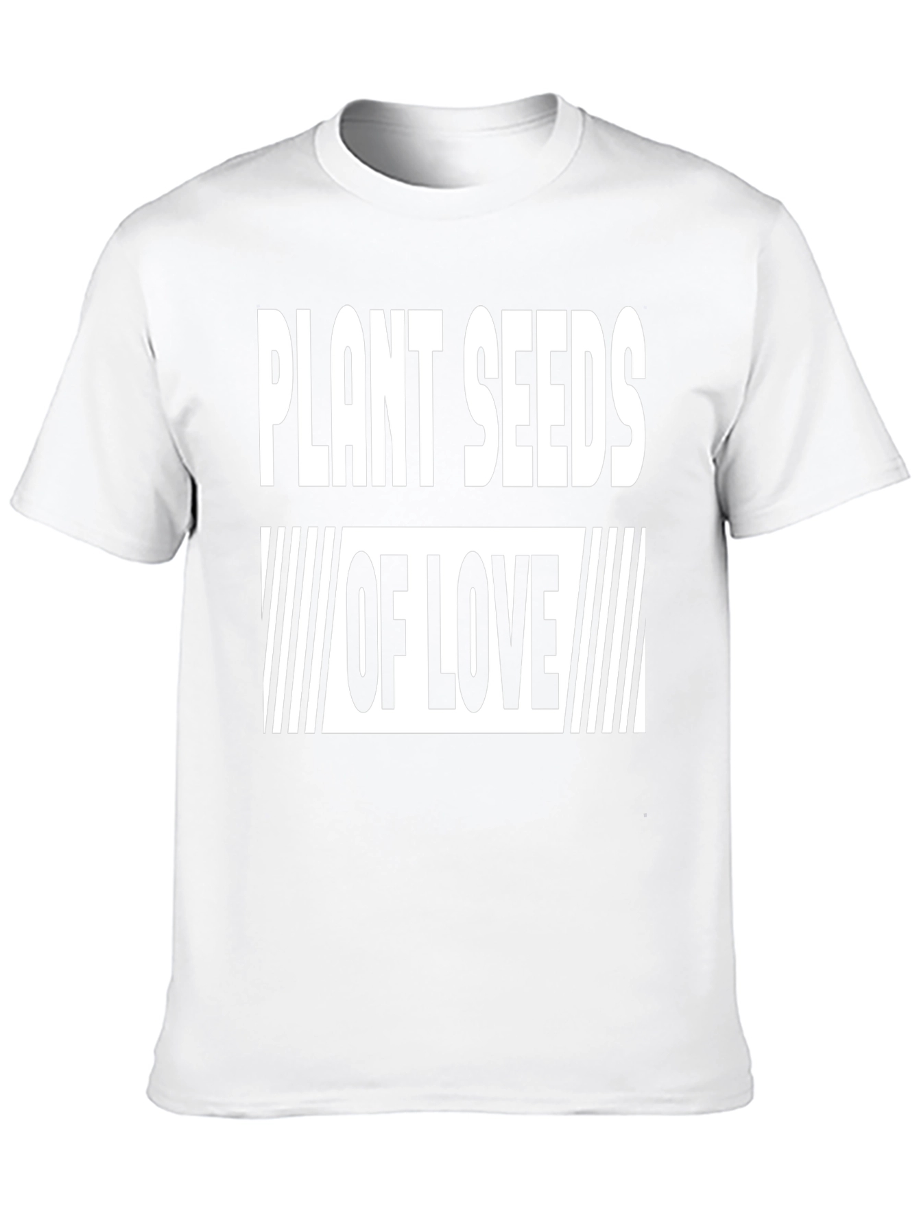 Plant Seeds of Love Black T-Shirt