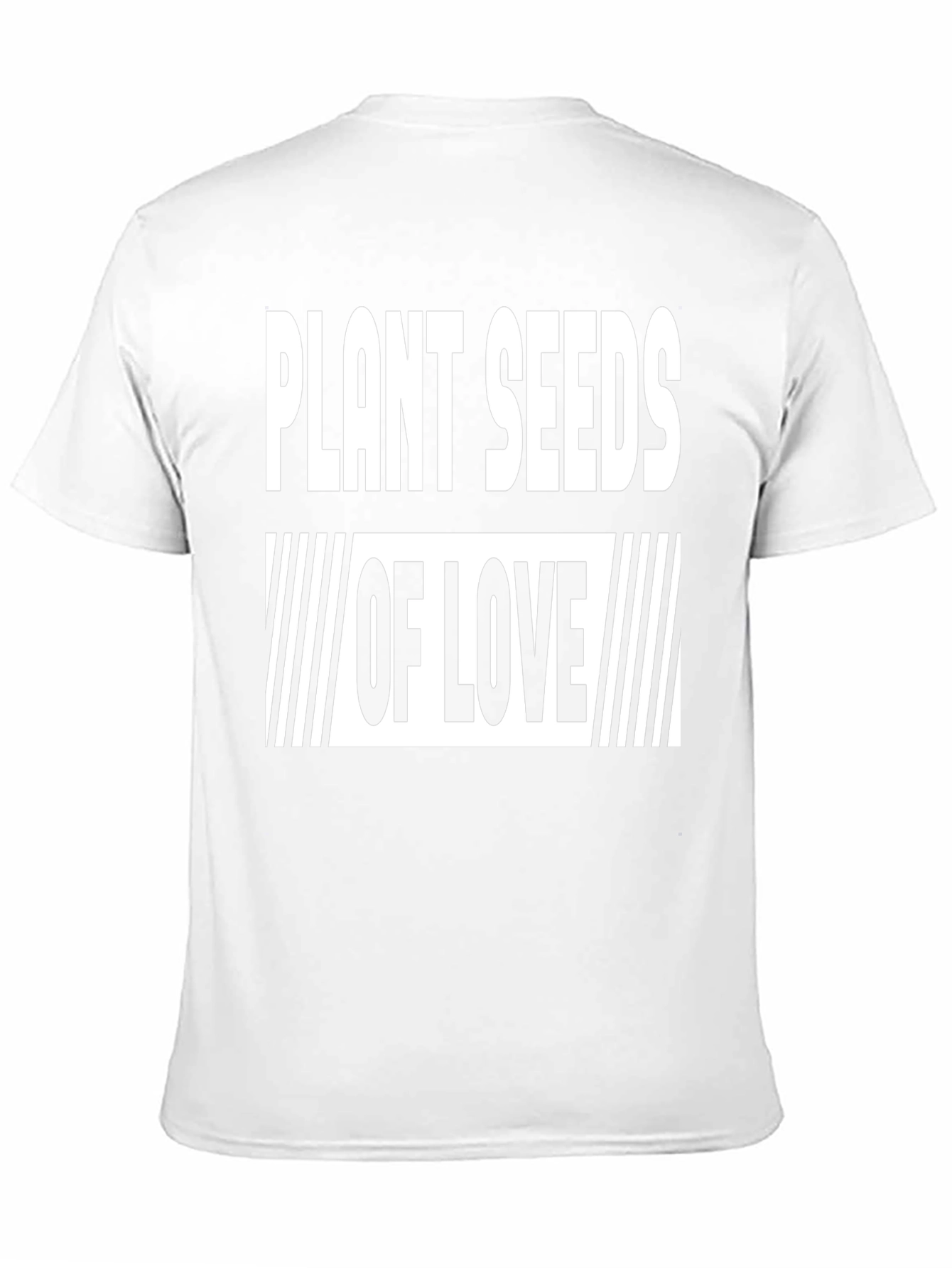 Plant Seeds of Love Black T-Shirt