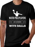 Water Polo Players Graphic Tee