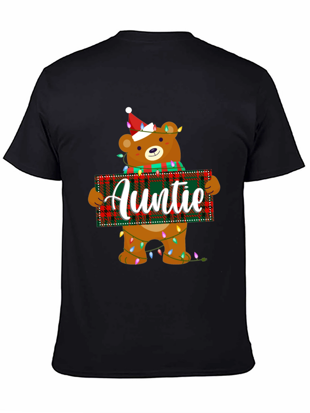 Auntie Christmas Bear T-Shirt
