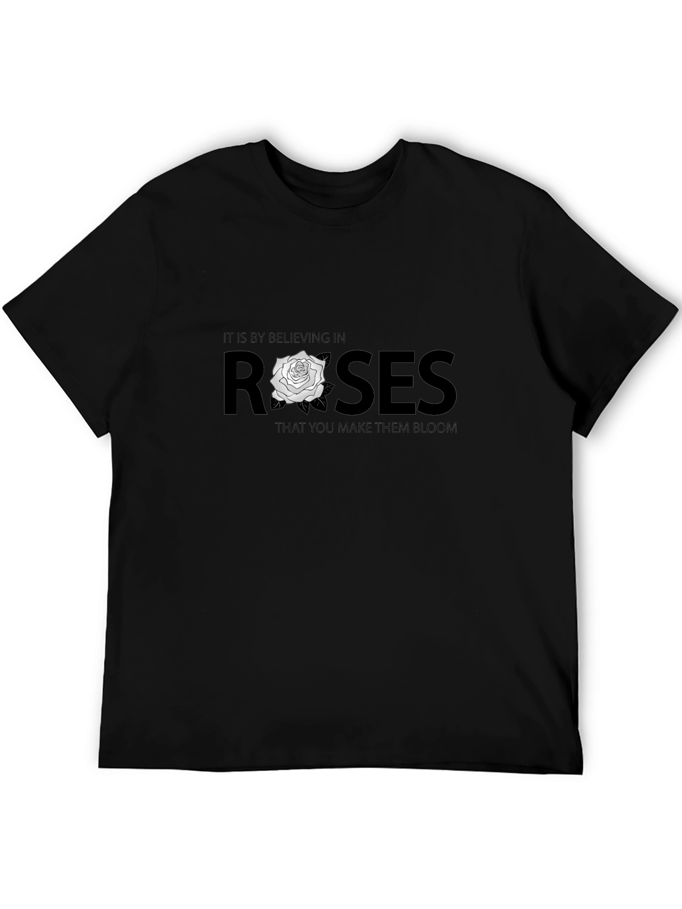 Believe in Roses Graphic T-Shirt