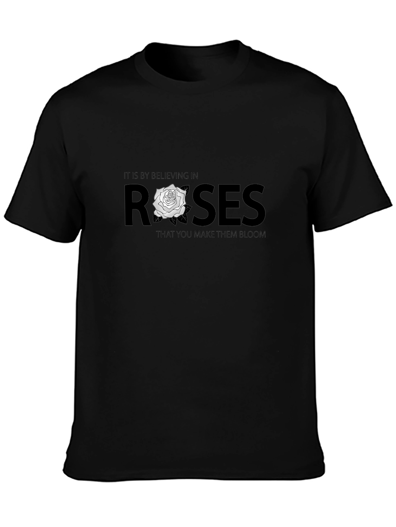 Believe in Roses Graphic T-Shirt