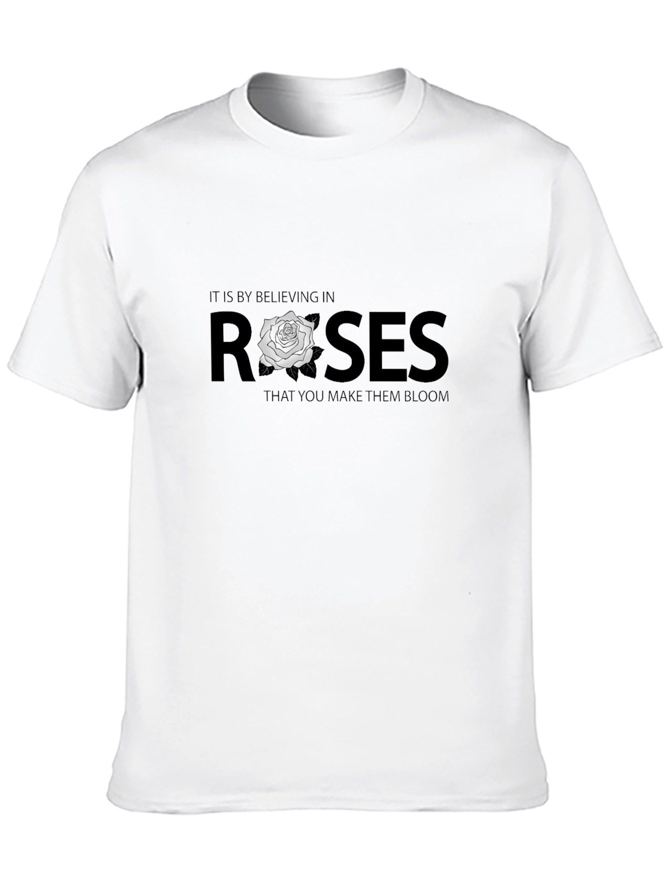 Believe in Roses Graphic T-Shirt