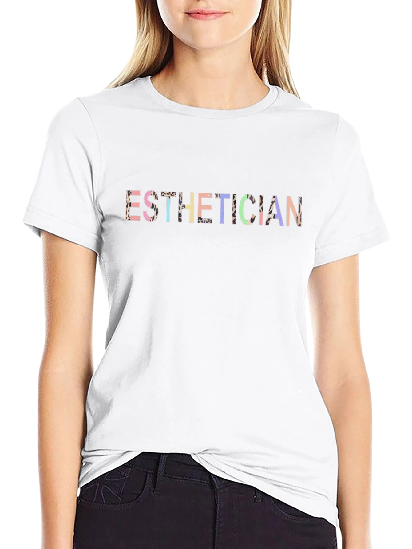 Esthetician Graphic Tee - Unisex Black T-Shirt