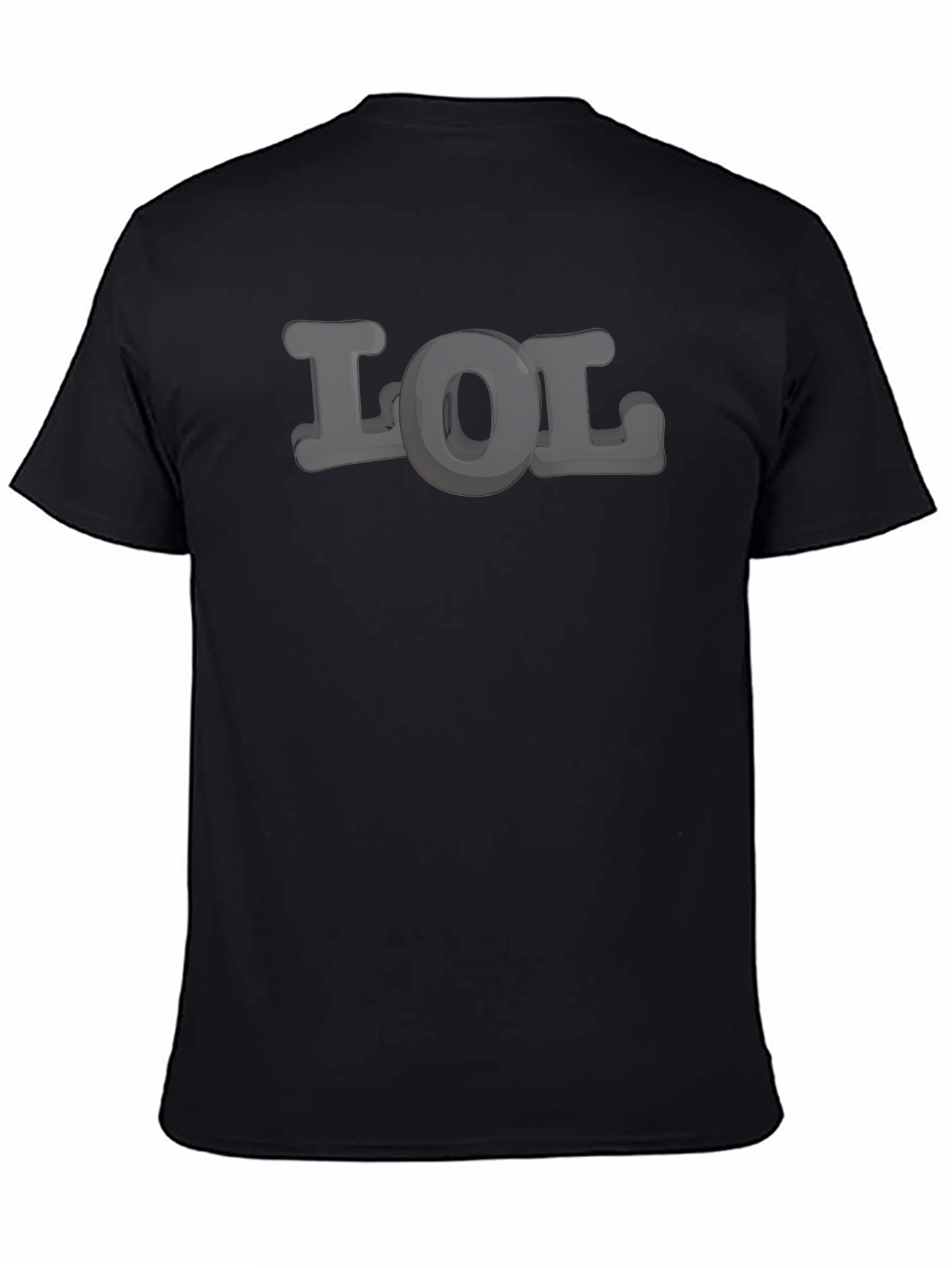LOL Graphic Tee - Mens Black T-Shirt