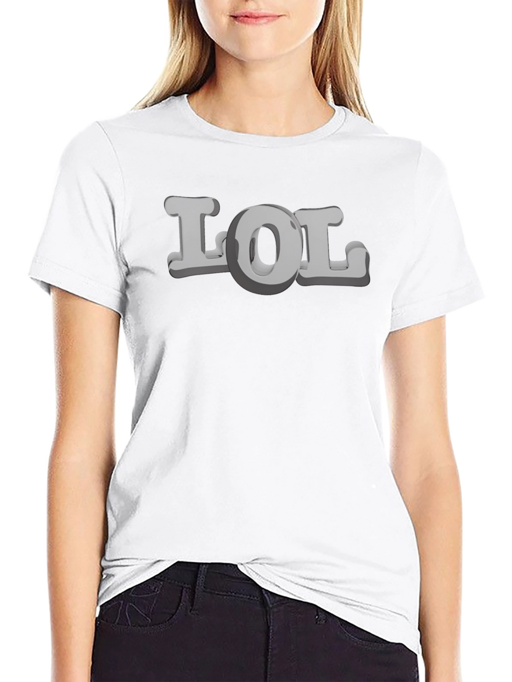 LOL Graphic Tee - Mens Black T-Shirt