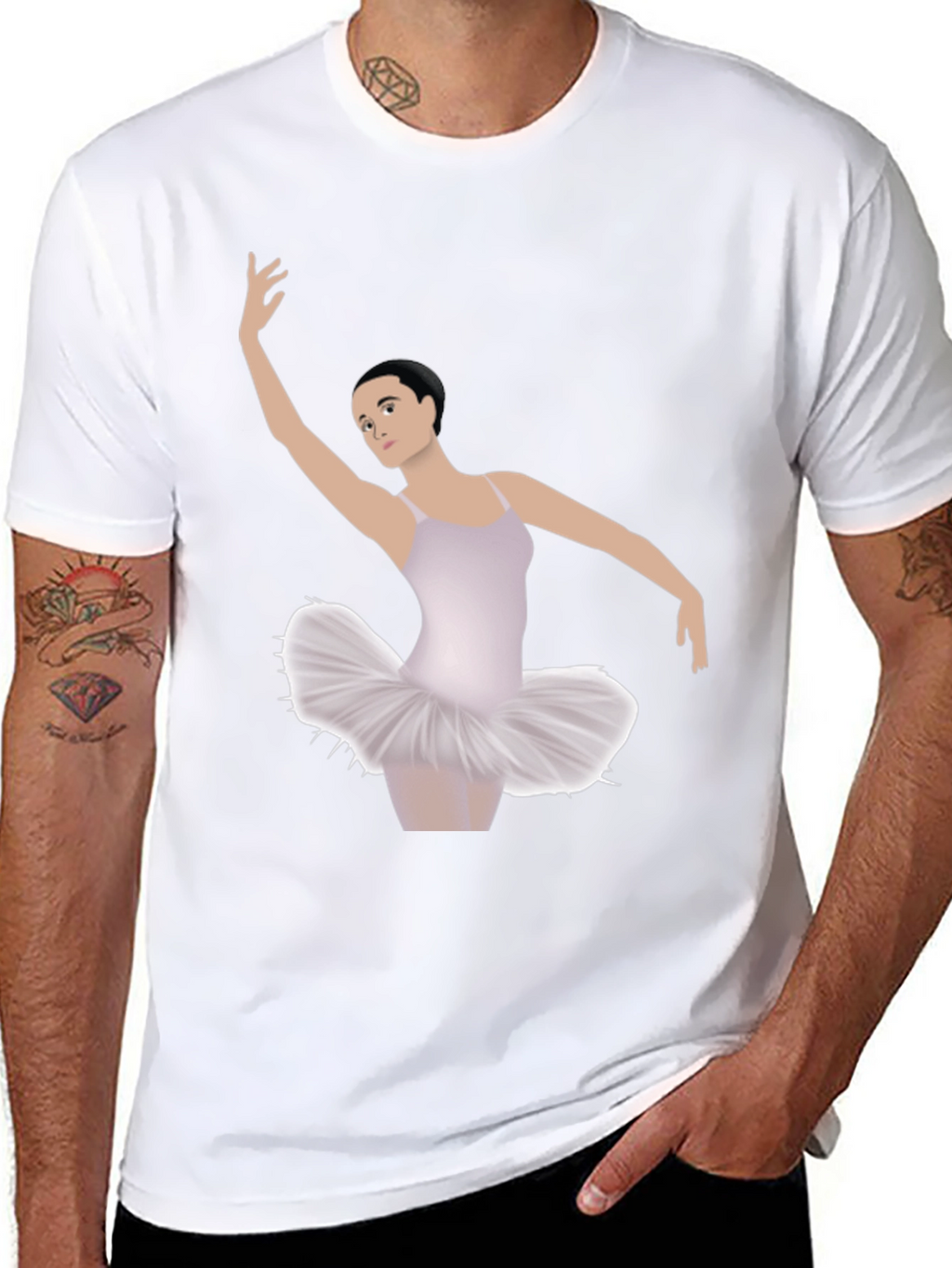 Ballerina T-Shirt: Elegant Dance Inspired Tee