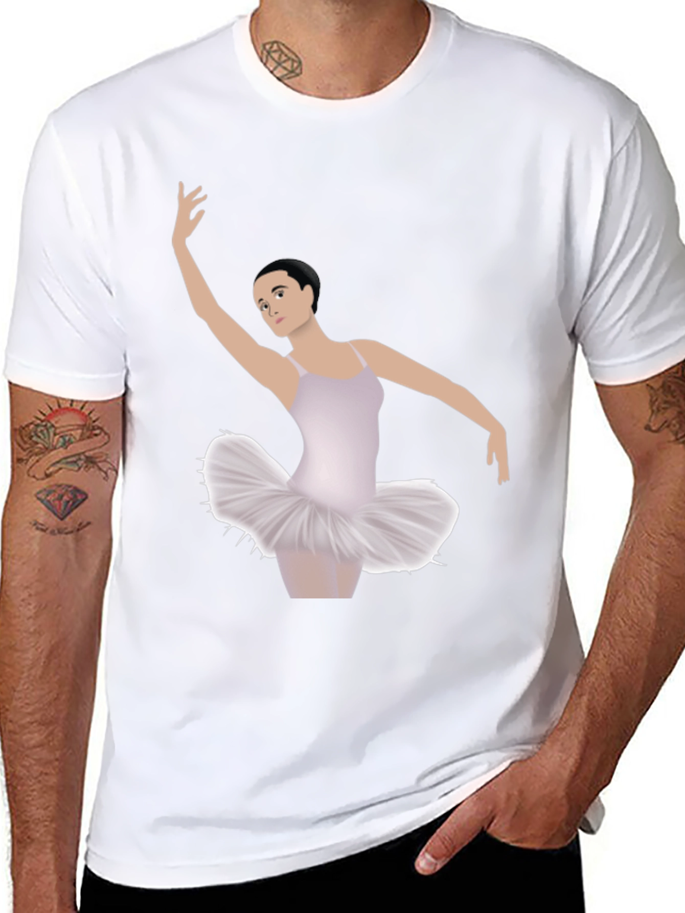 Ballerina T-Shirt: Elegant Dance Inspired Tee