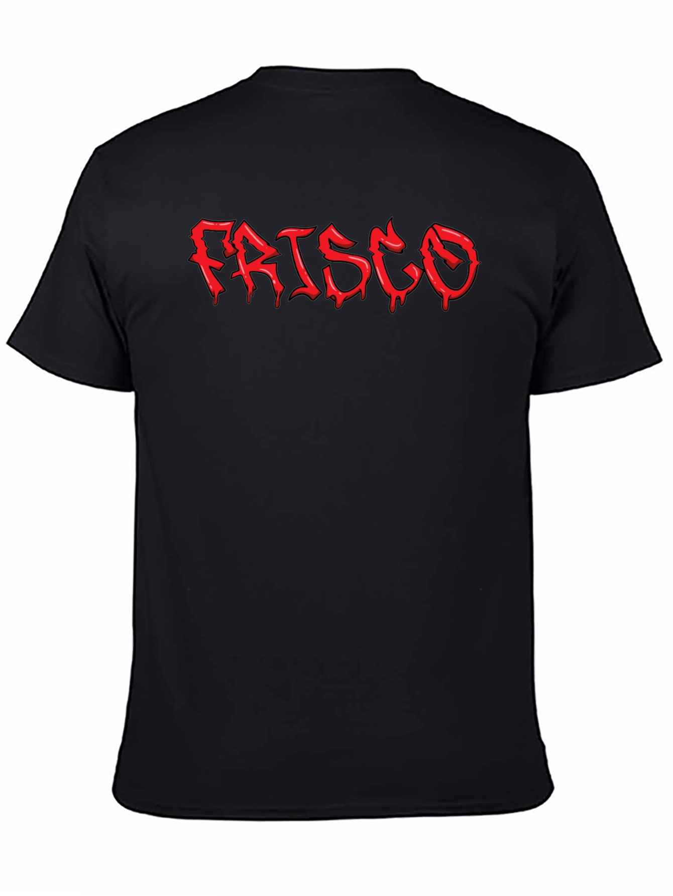 Frisco Graphic Print T-Shirt - Mens Short Sleeve Crew Neck