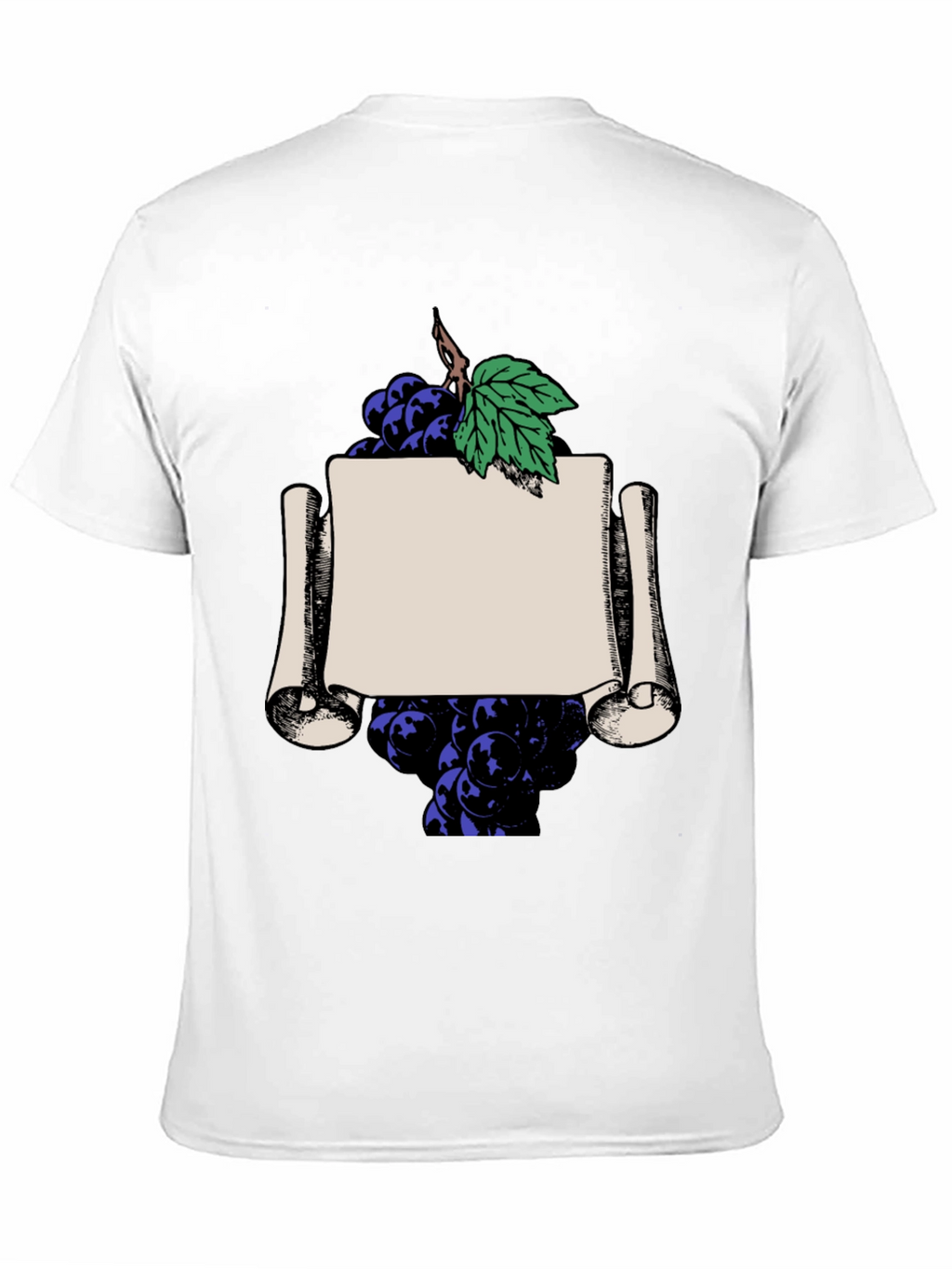 Grapes & Scroll Graphic Tee