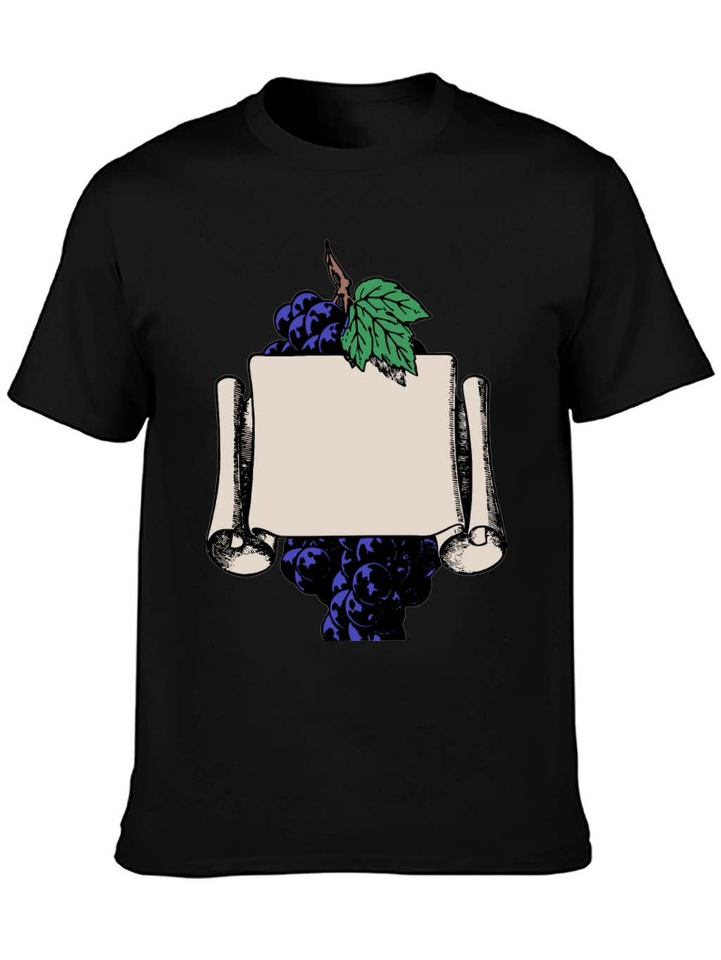 Grapes & Scroll Graphic Tee