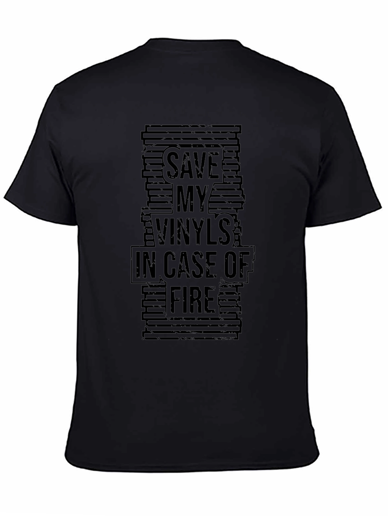 Save My Vinyls Graphic Tee - Record Collector T-Shirt