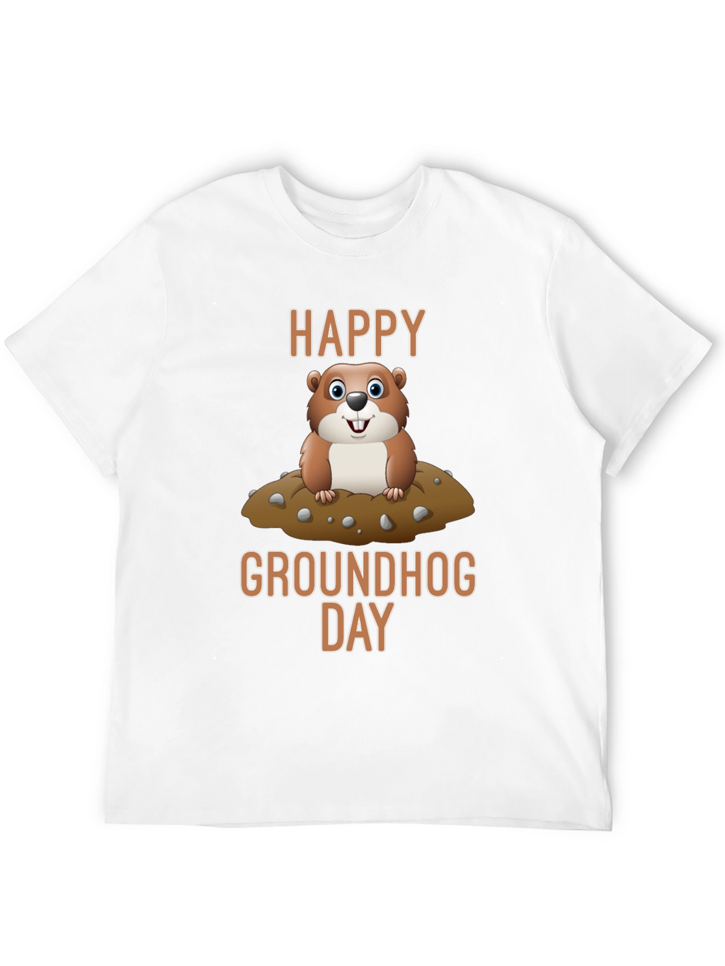 Happy Groundhog Day Graphic T-Shirt