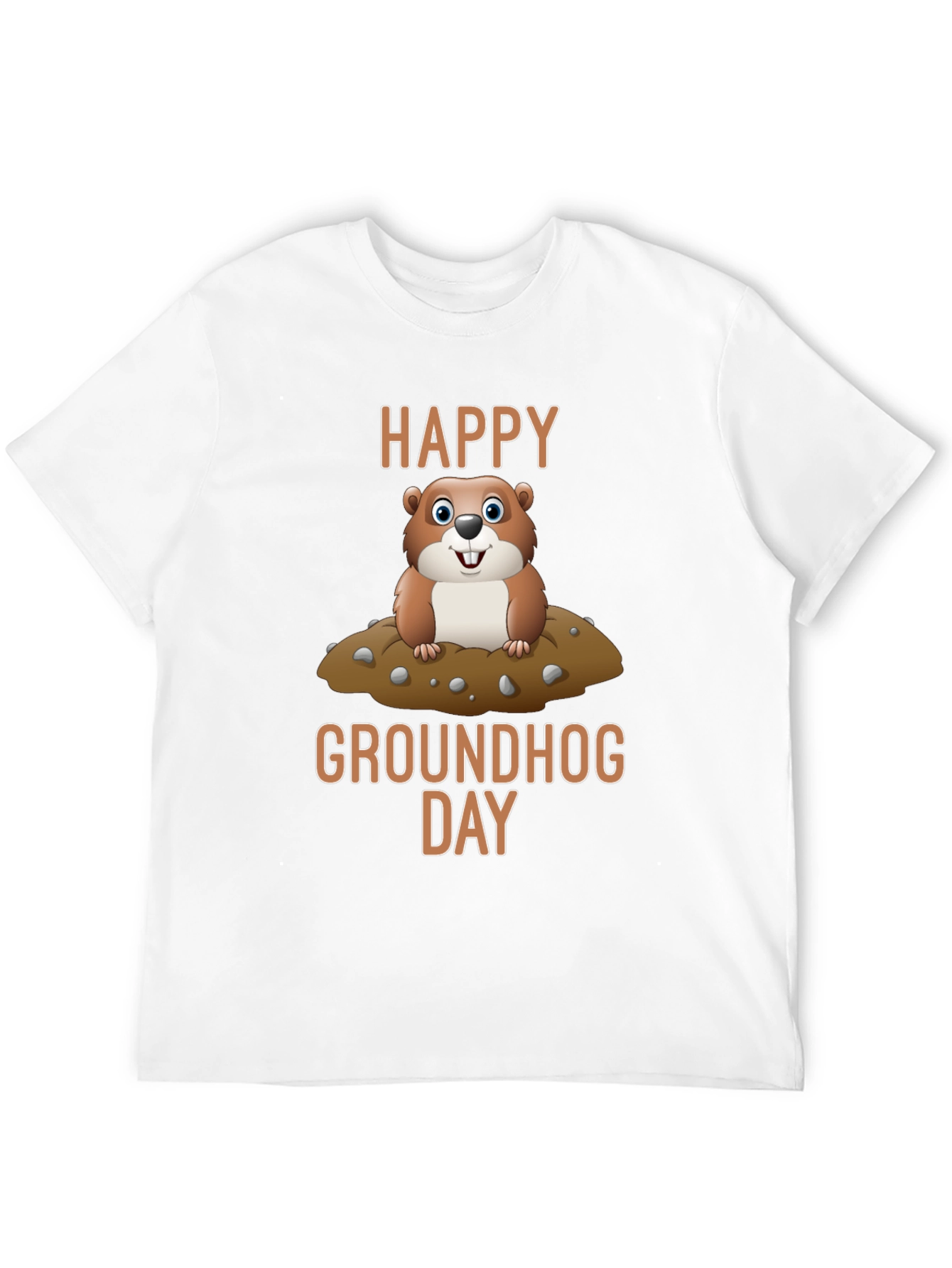 Happy Groundhog Day Graphic T-Shirt