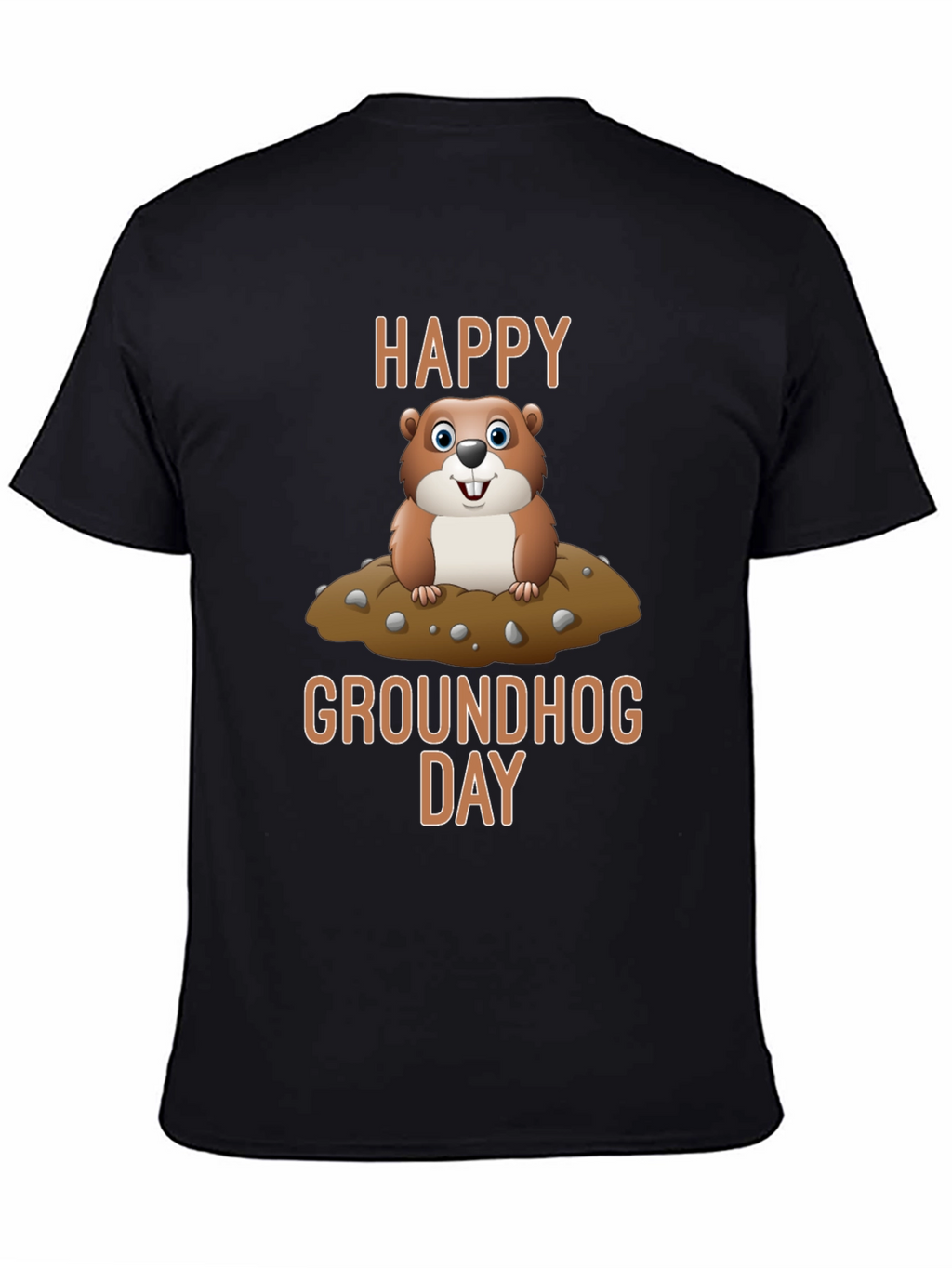 Happy Groundhog Day Graphic T-Shirt