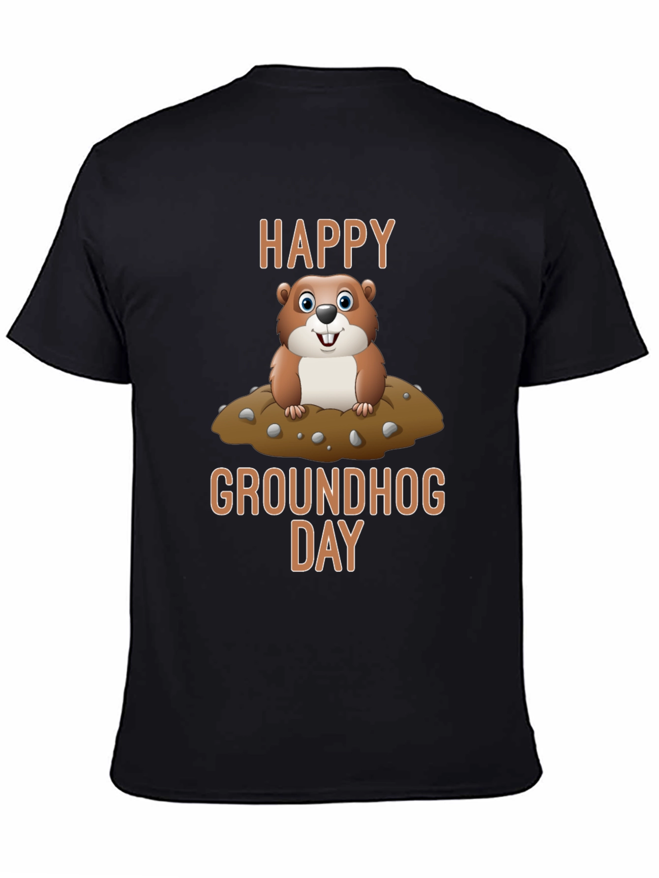 Happy Groundhog Day Graphic T-Shirt