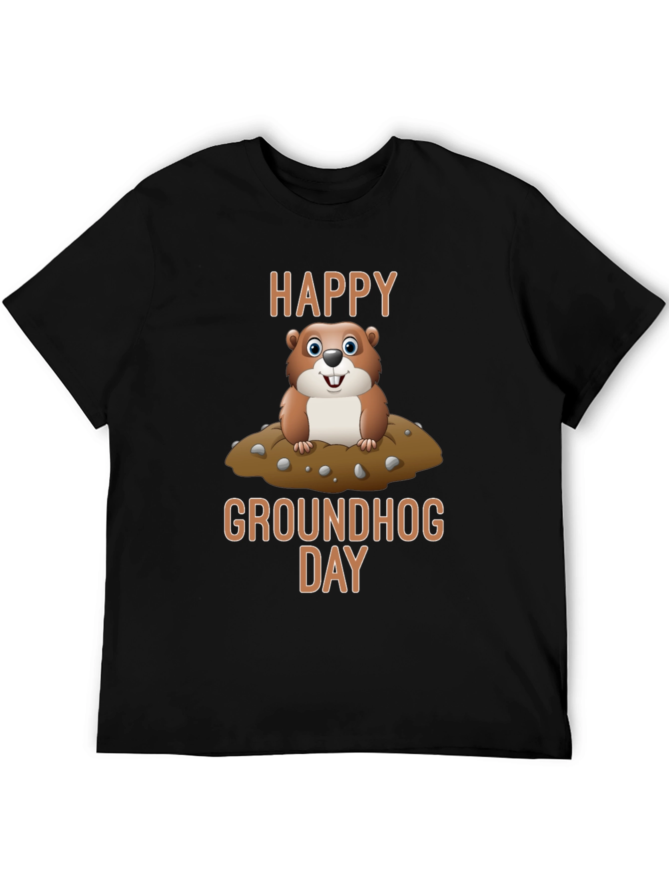 Happy Groundhog Day Graphic T-Shirt