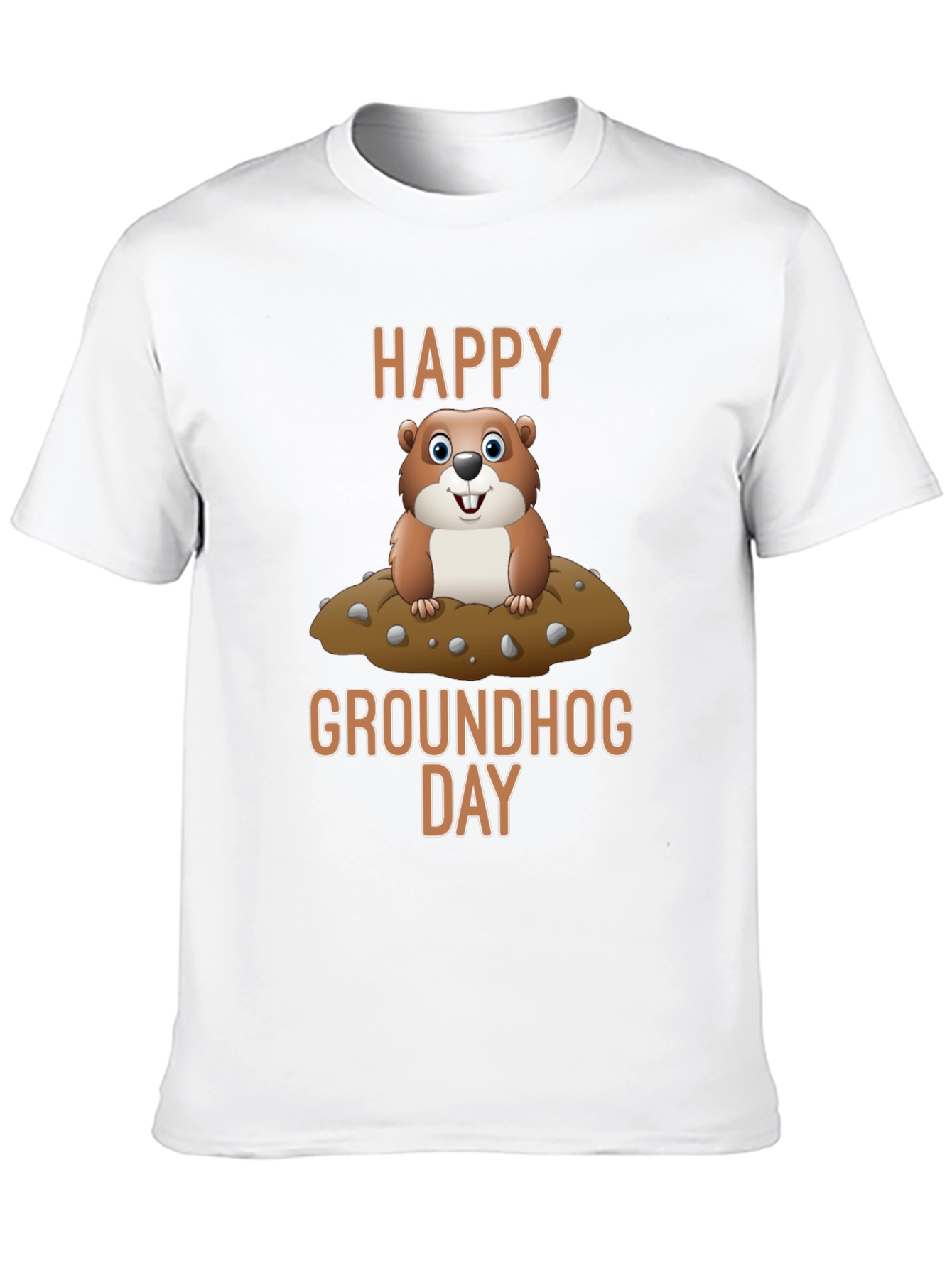Happy Groundhog Day Graphic T-Shirt