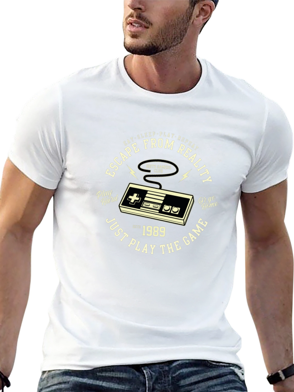 Retro Gamer T-Shirt - Escape Reality Tee