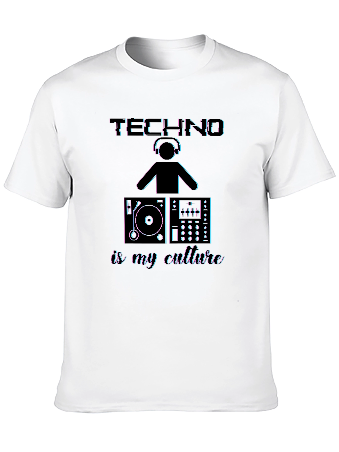 Techno is my Culture Graphic T-Shirt