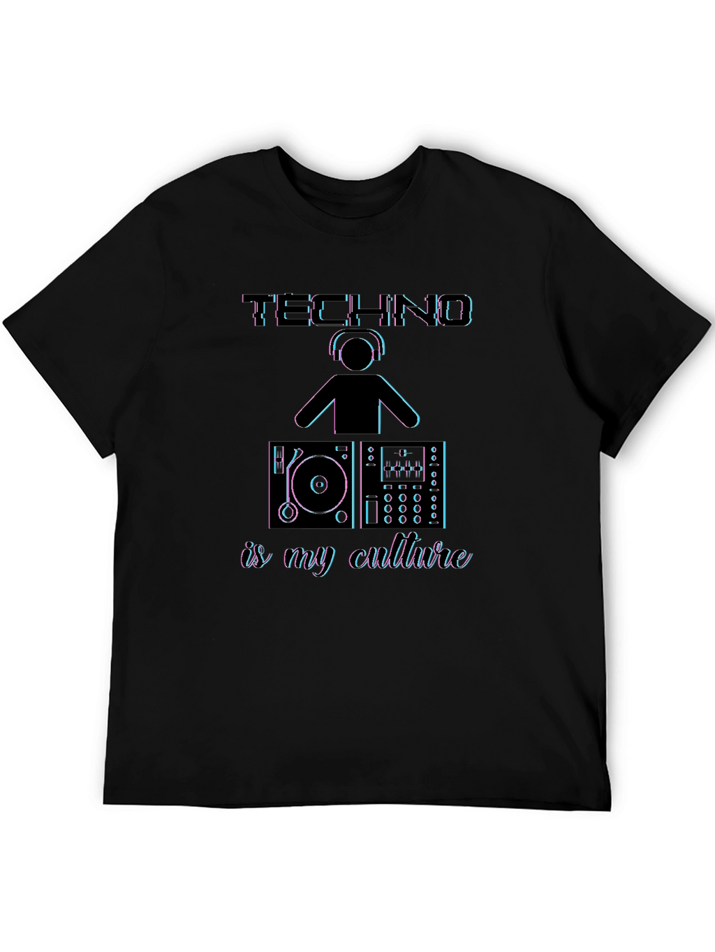 Techno is my Culture Graphic T-Shirt