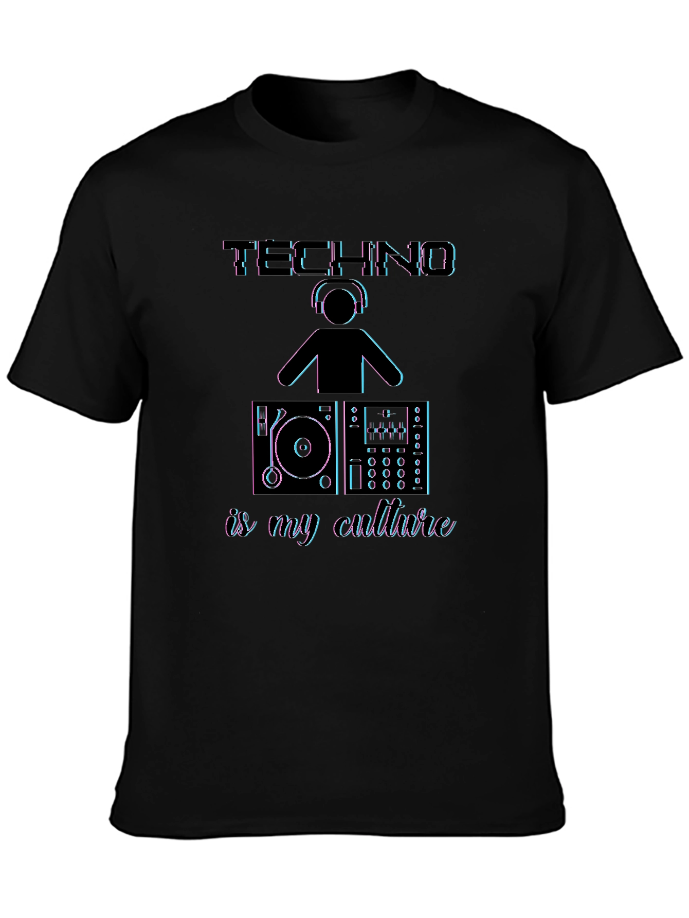 Techno is my Culture Graphic T-Shirt