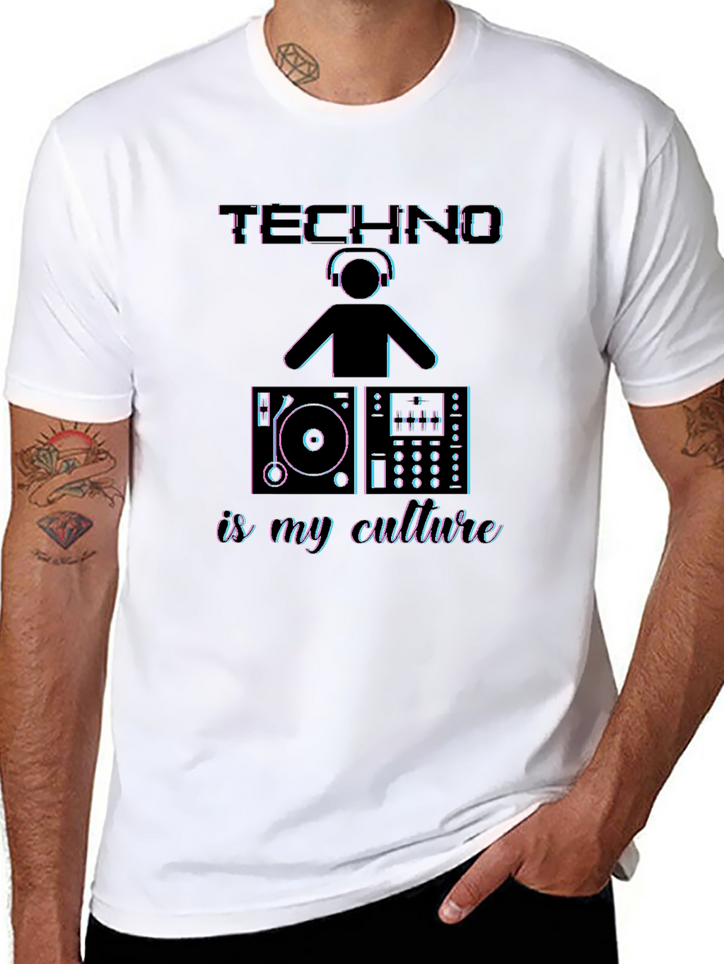 Techno is my Culture Graphic T-Shirt