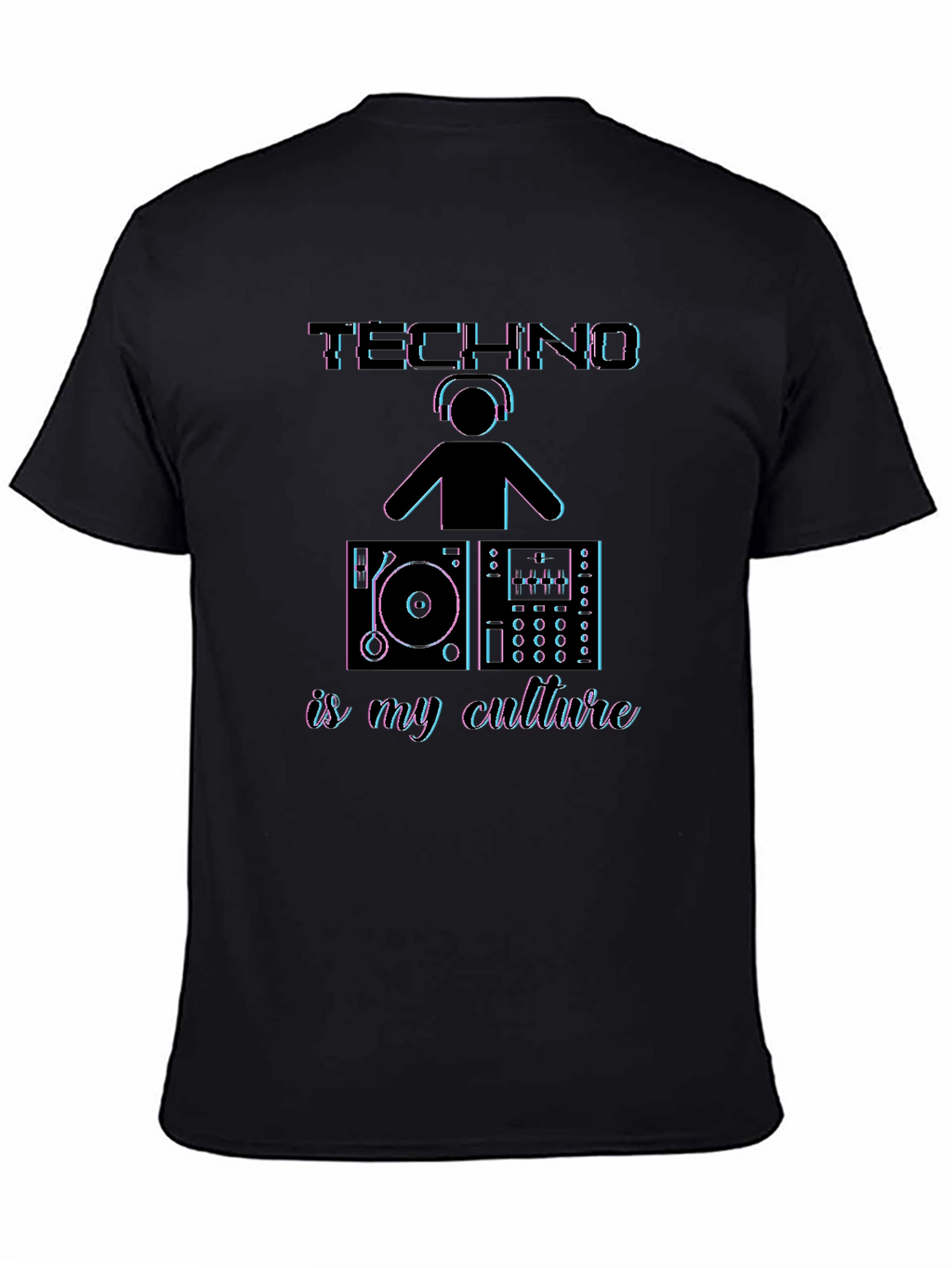 Techno is my Culture Graphic T-Shirt