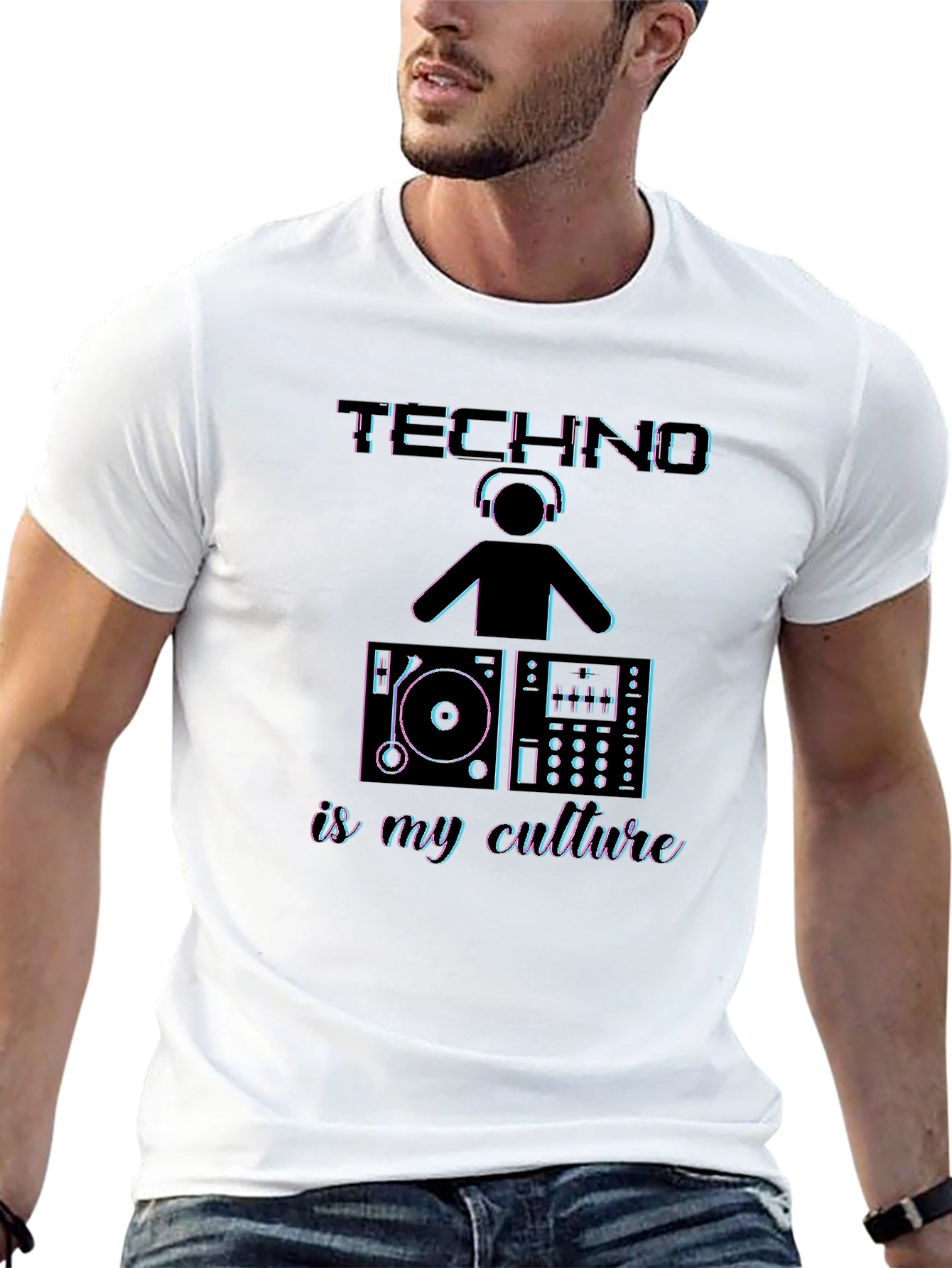 Techno is my Culture Graphic T-Shirt