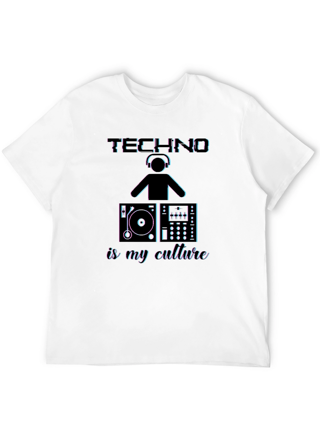 Techno is my Culture Graphic T-Shirt