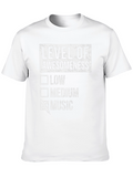 Level of Awesomeness Music T-Shirt