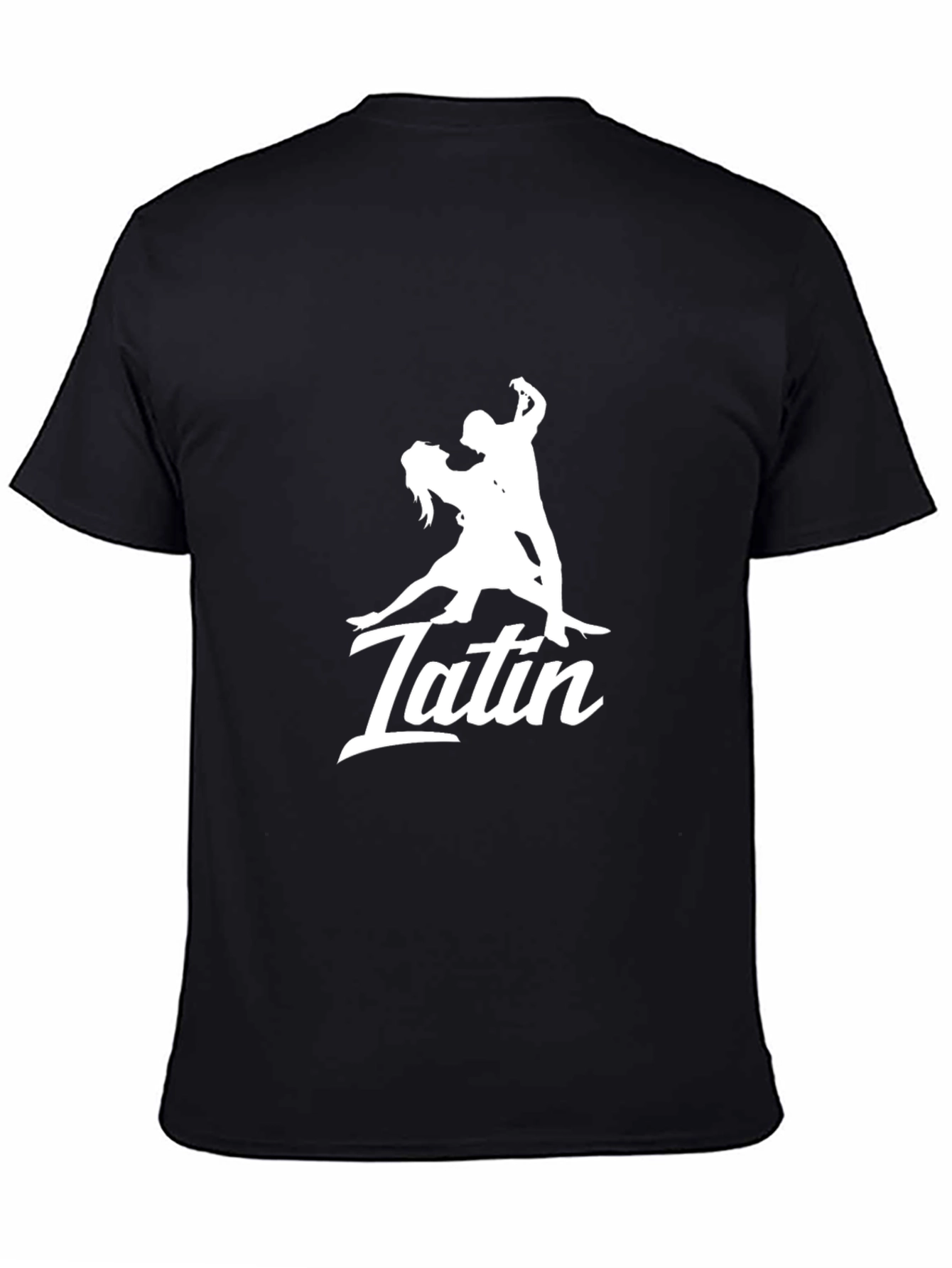 Latin Dance T-Shirt - Black Graphic Tee