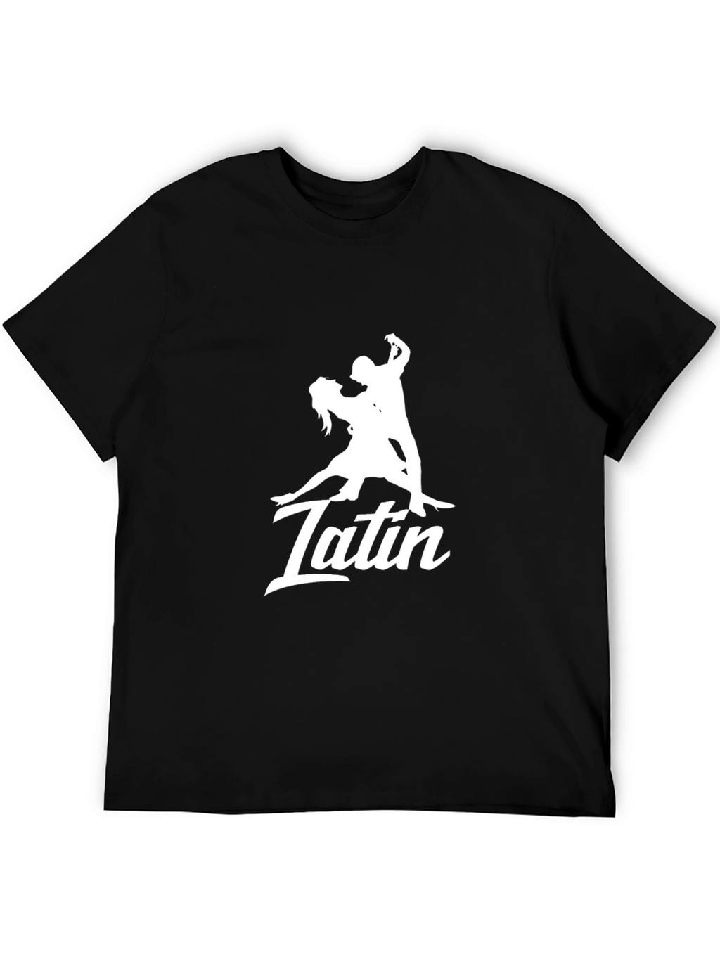 Latin Dance T-Shirt - Black Graphic Tee