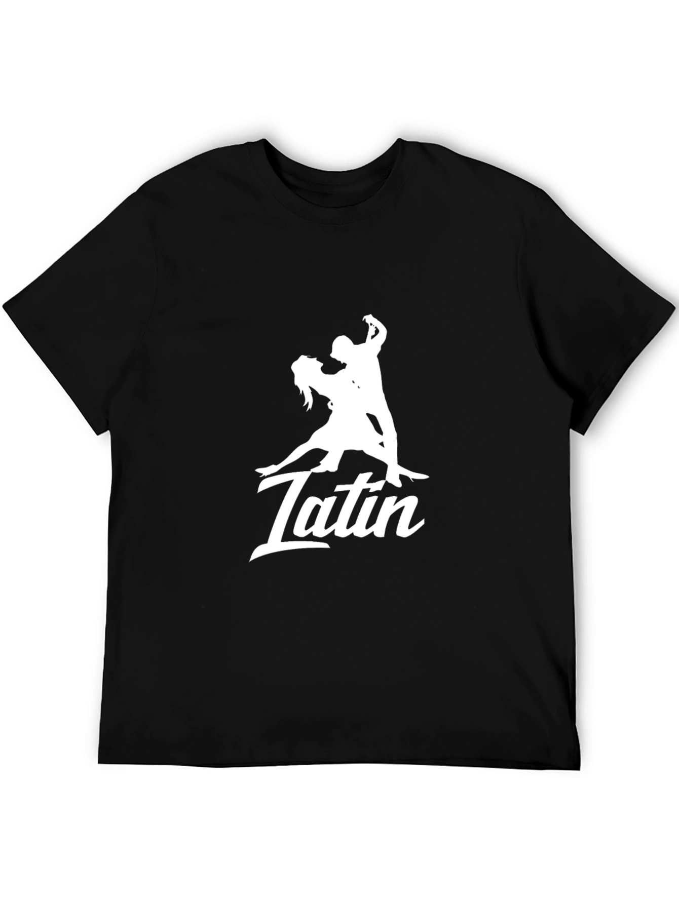 Latin Dance T-Shirt - Black Graphic Tee