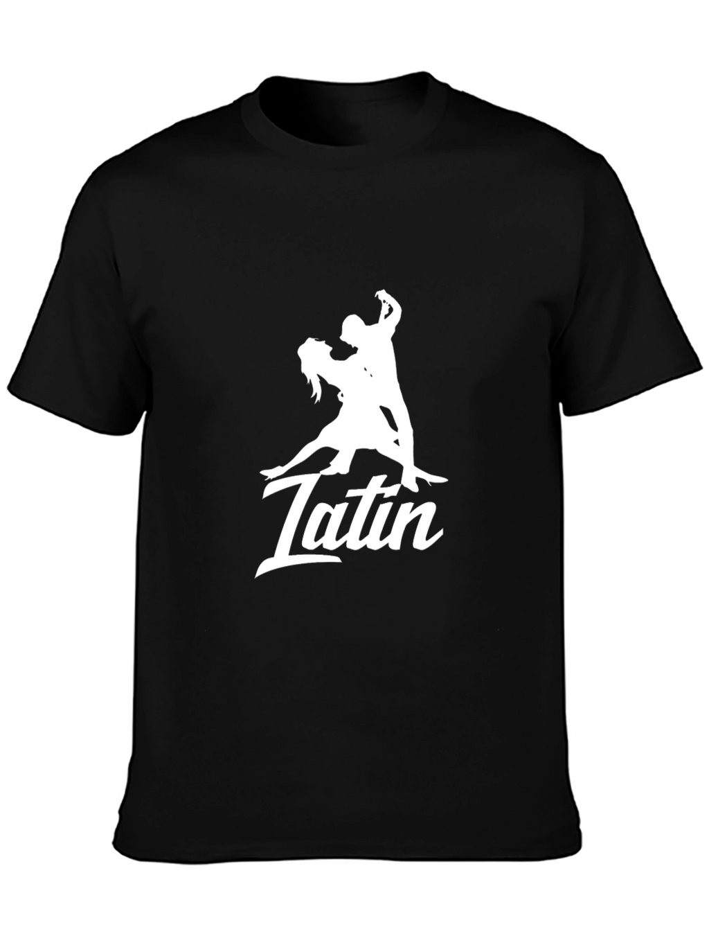 Latin Dance T-Shirt - Black Graphic Tee