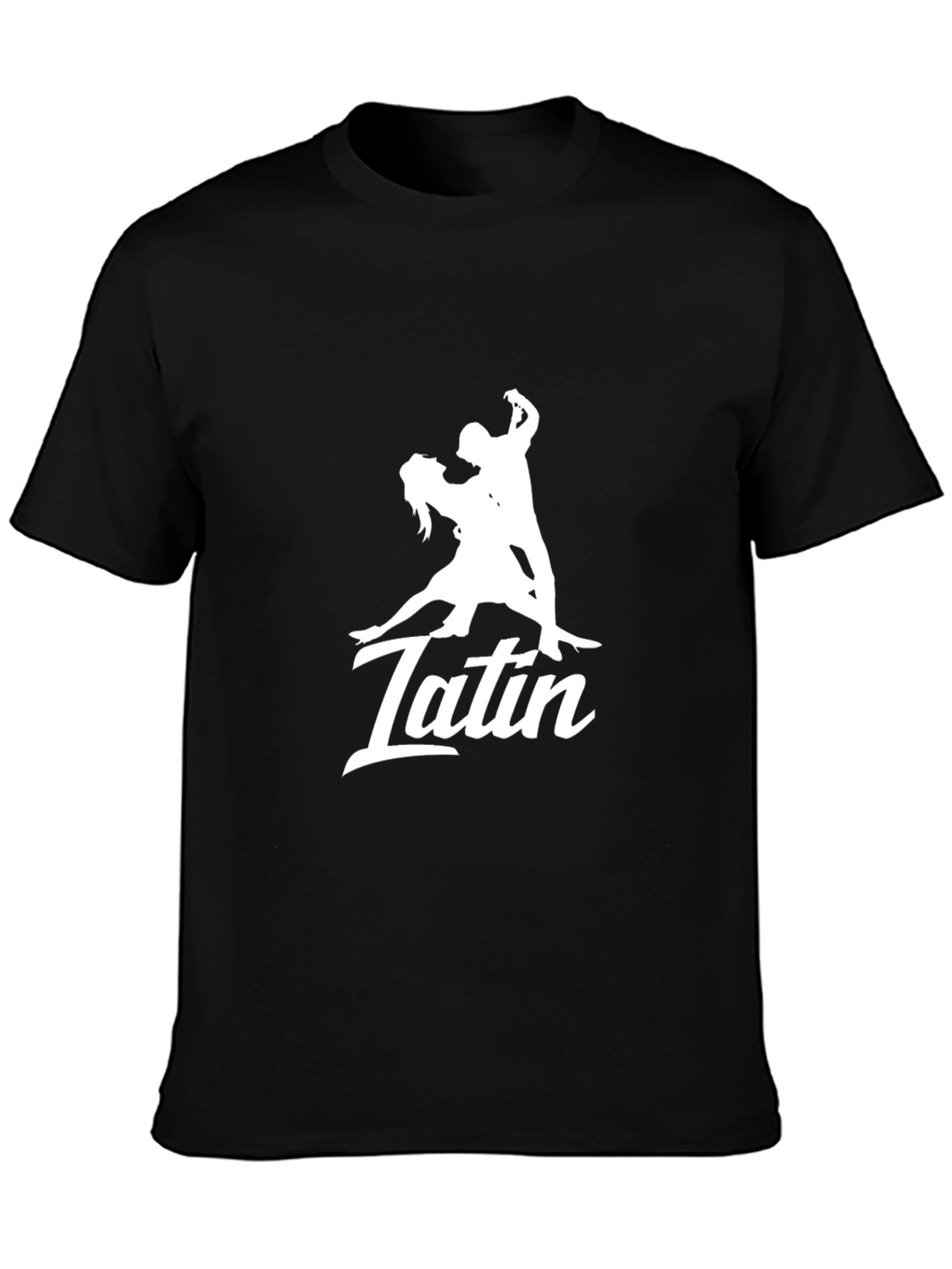 Latin Dance T-Shirt - Black Graphic Tee