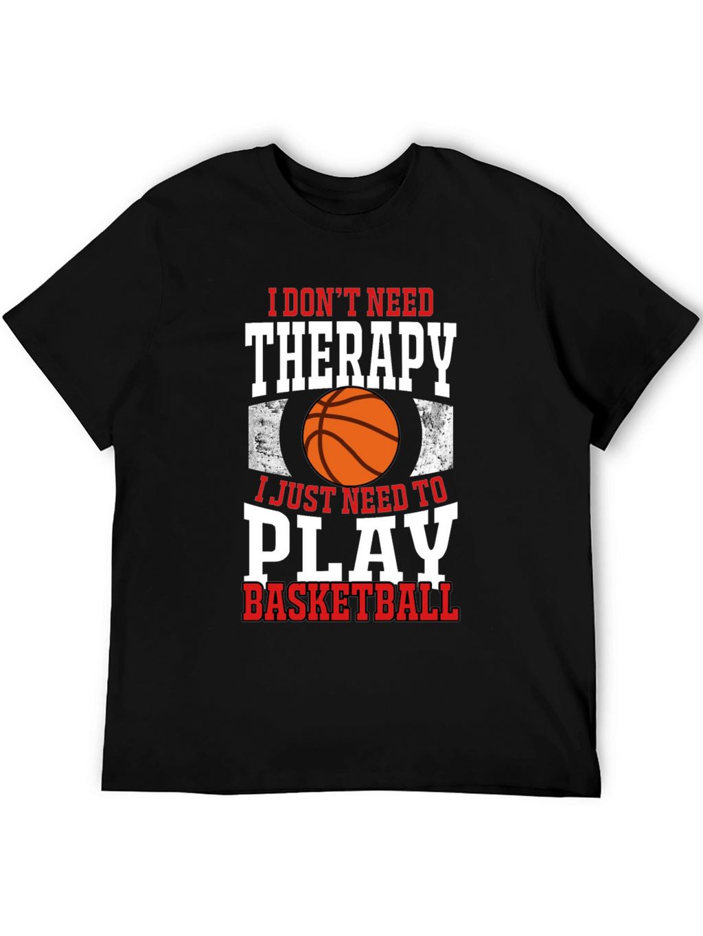 Basketball Therapy Graphic Tee