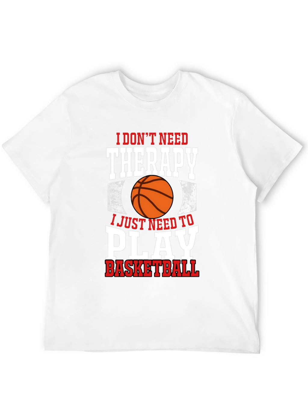 Basketball Therapy Graphic Tee
