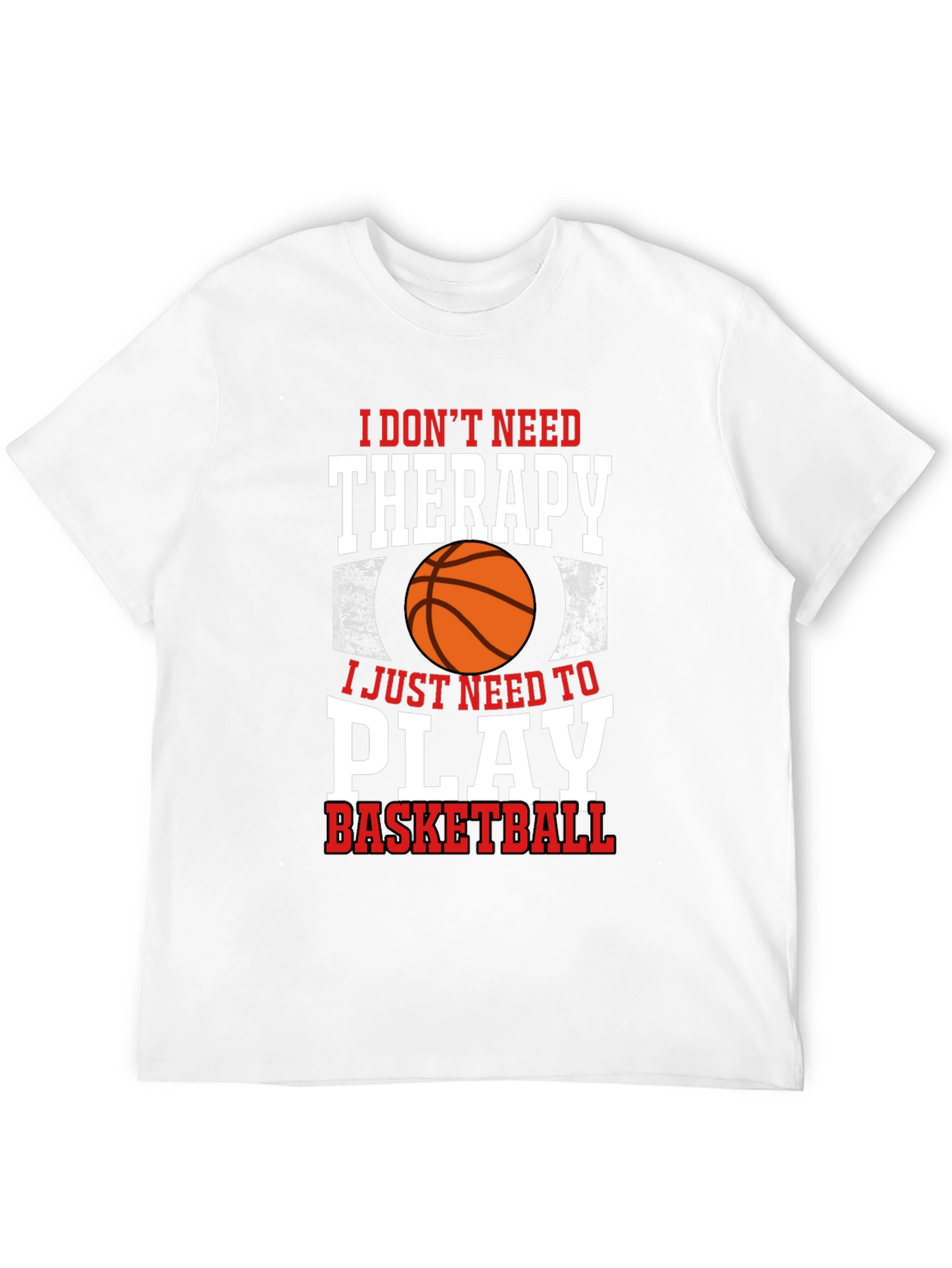 Basketball Therapy Graphic Tee