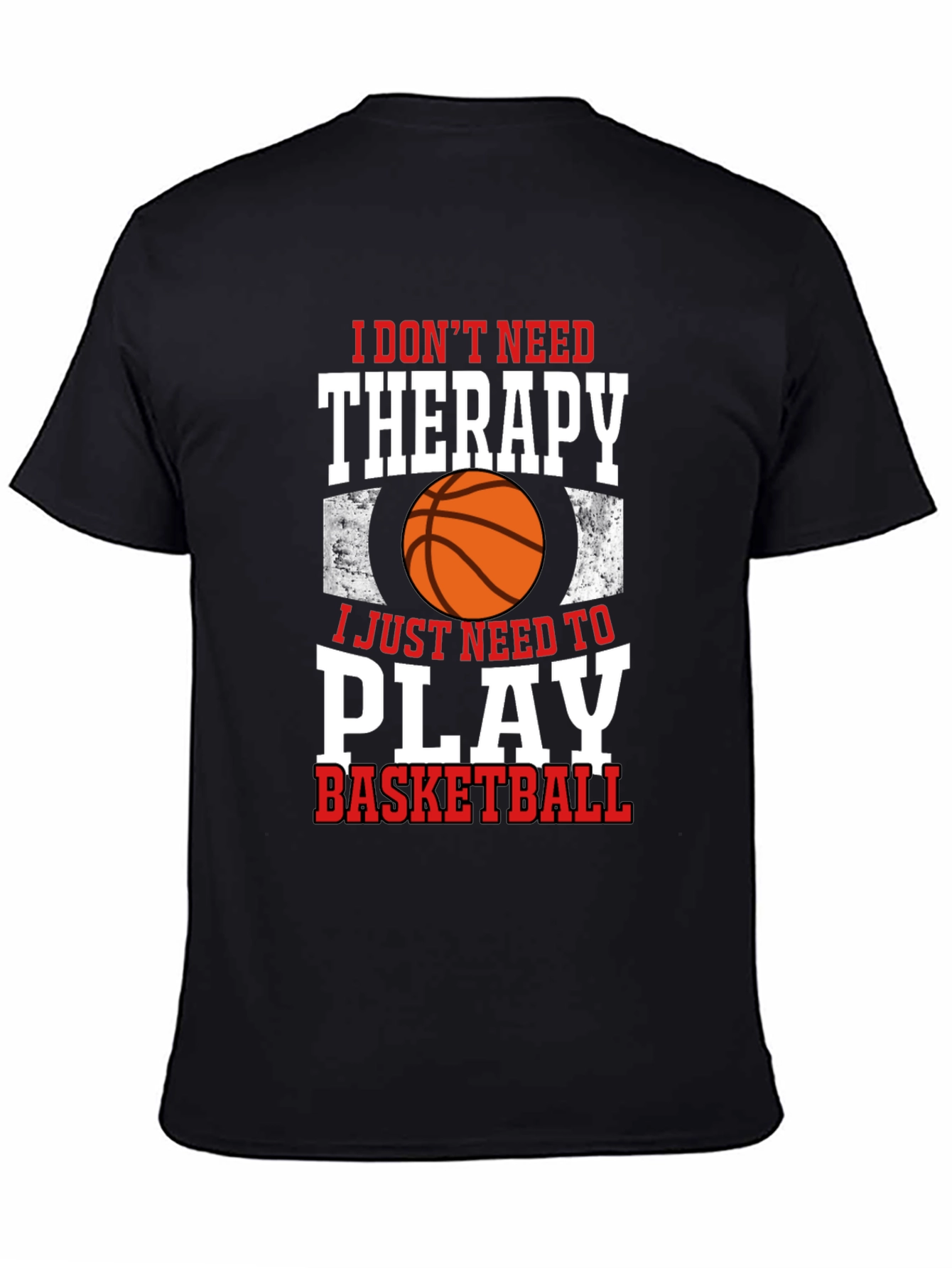 Basketball Therapy Graphic Tee