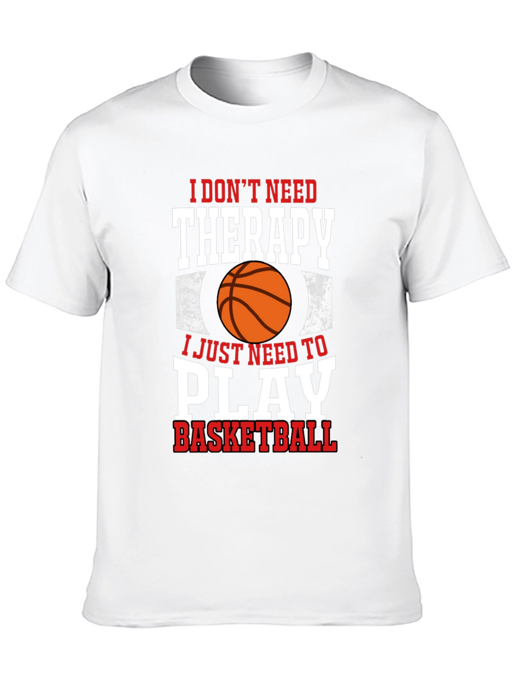 Basketball Therapy Graphic Tee