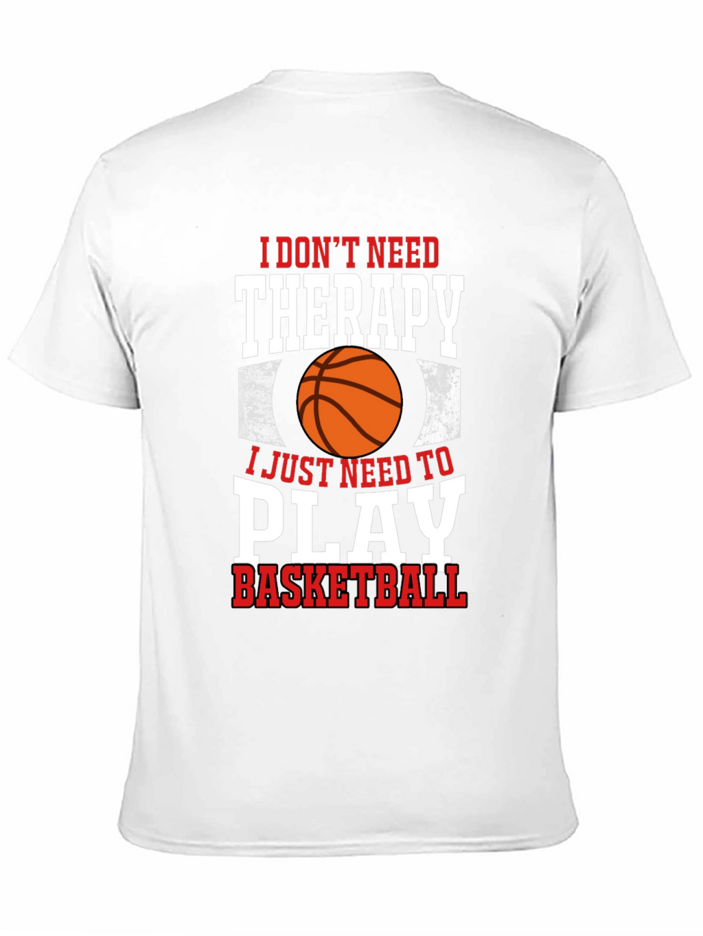 Basketball Therapy Graphic Tee