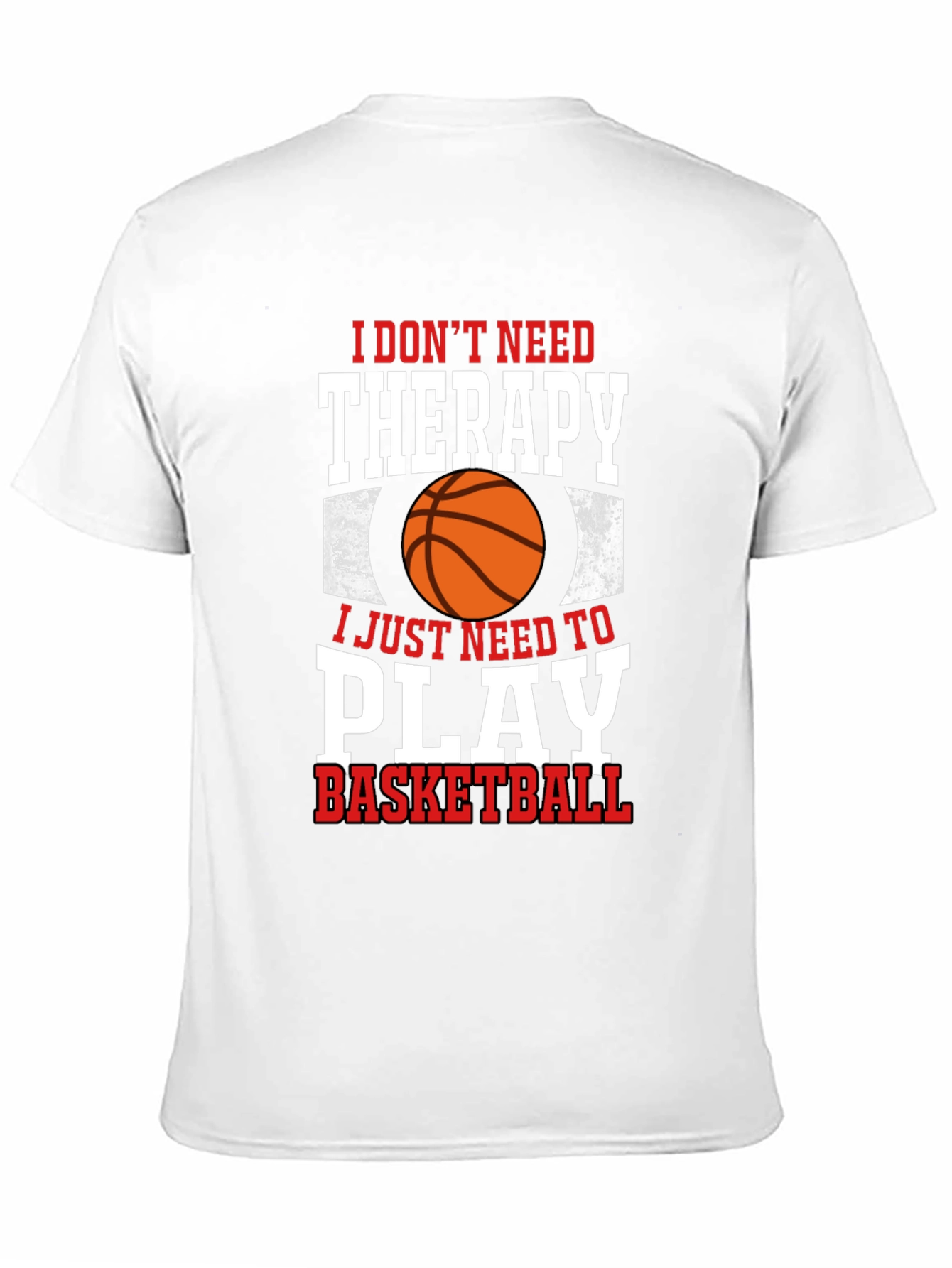 Basketball Therapy Graphic Tee